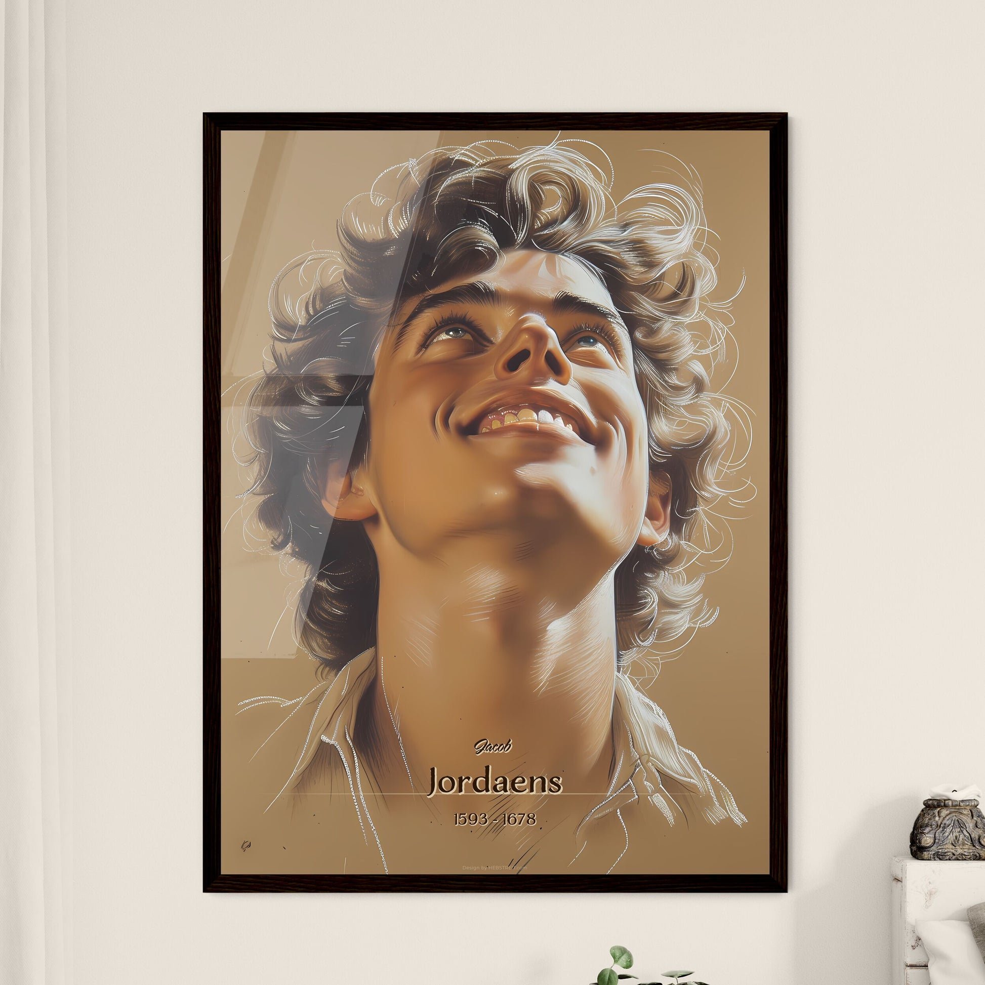 Jacob - Framed Art Print