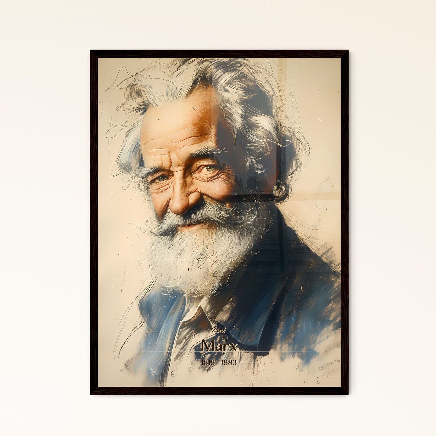 Karl Framed Print