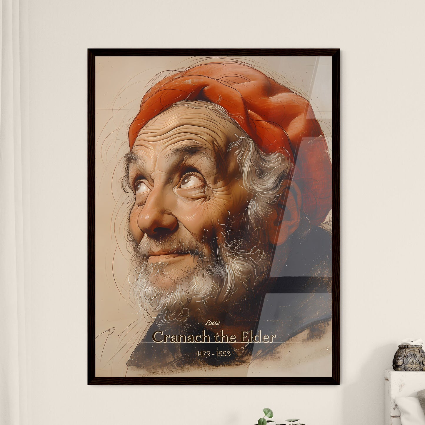 Lucas - Framed Art Print