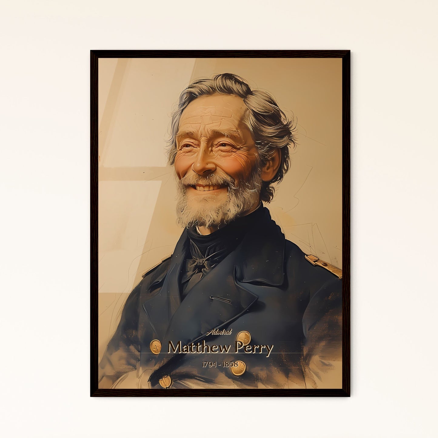 Admiral - Framed Art Print