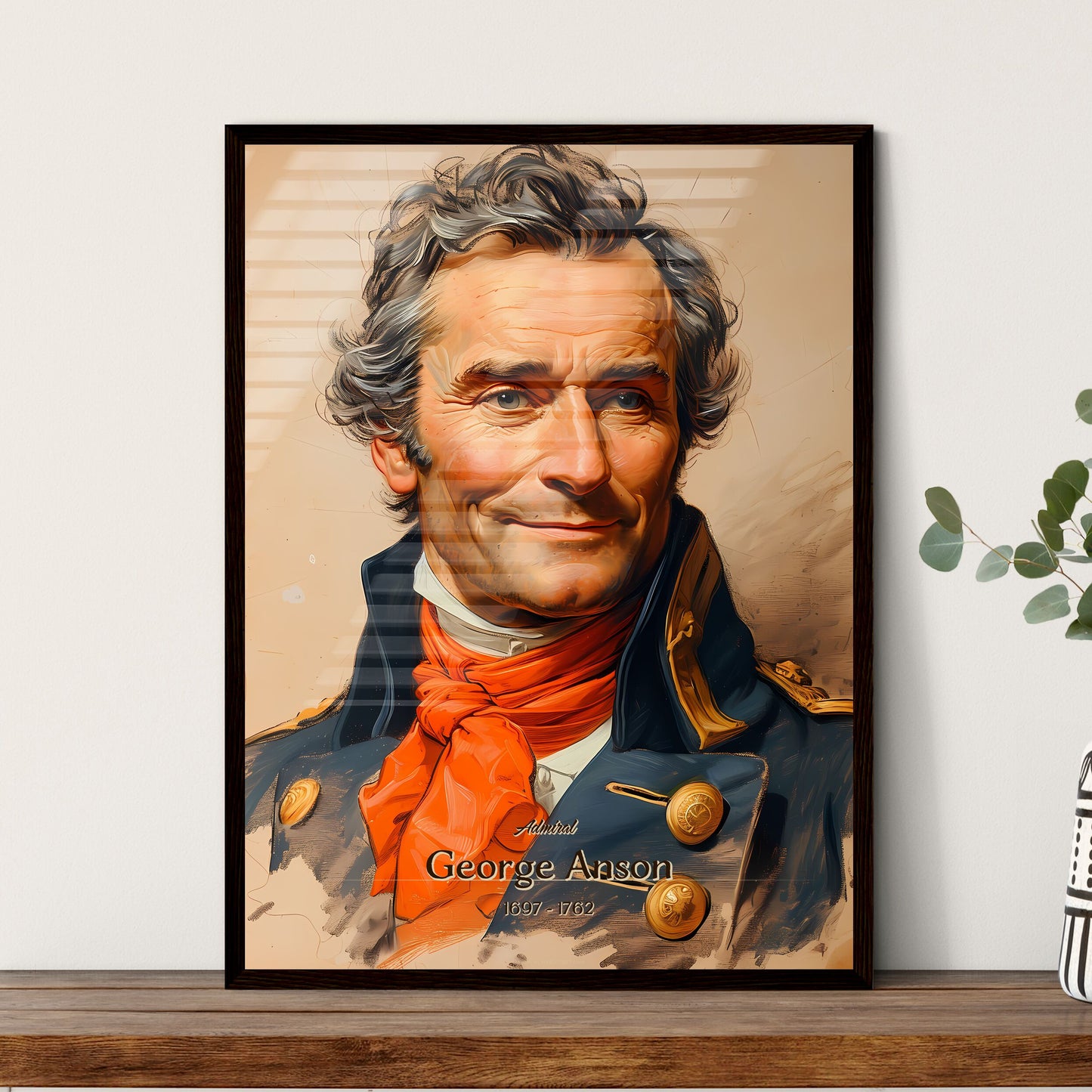 Admiral Framed Print