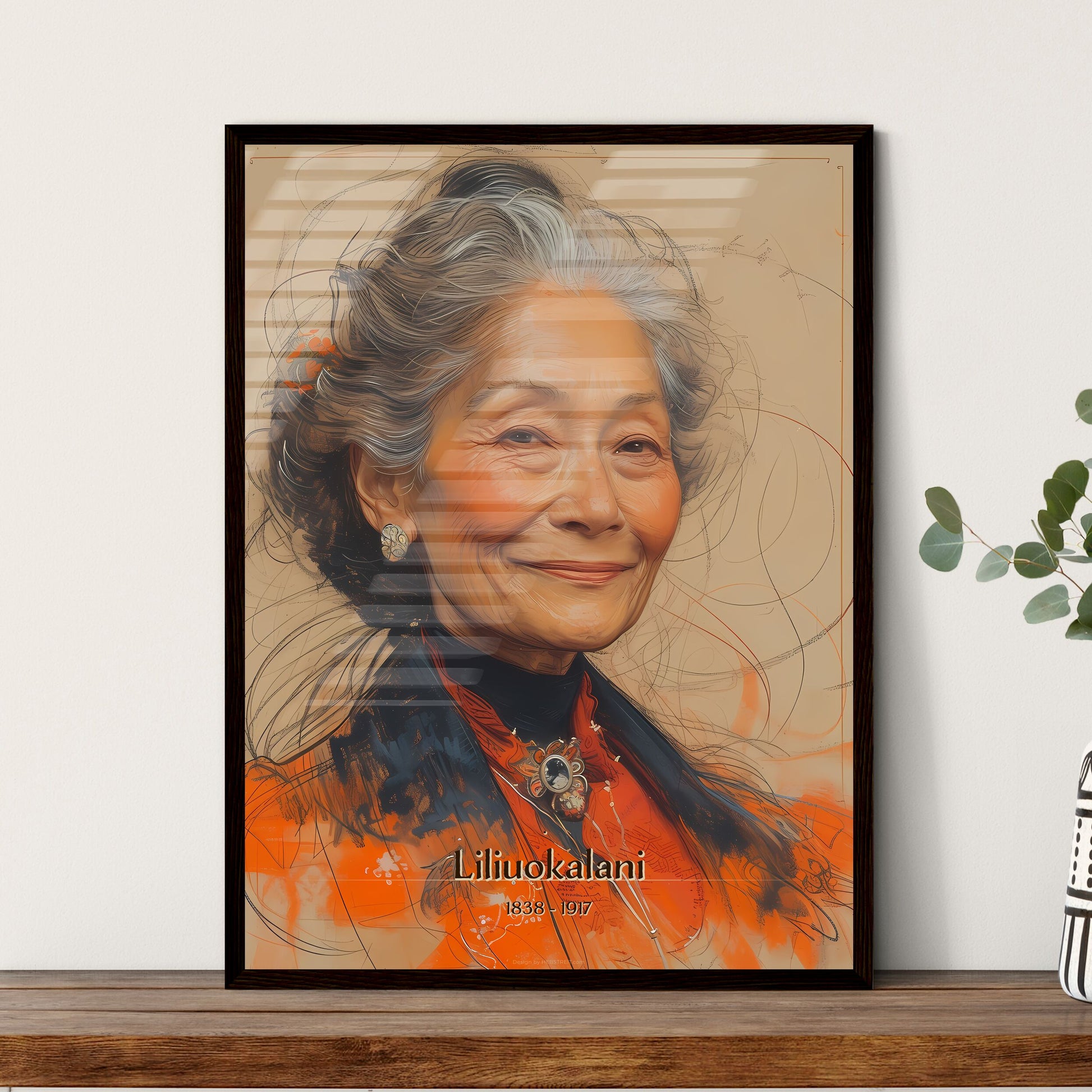 Liliuokalani - Framed Art Print