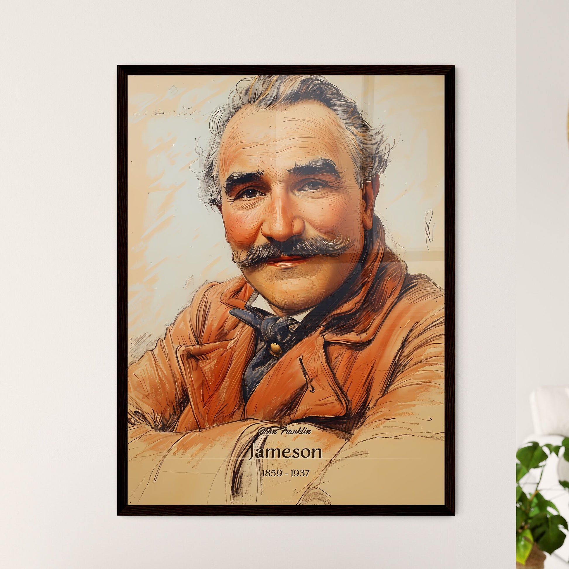 John Franklin Framed Print