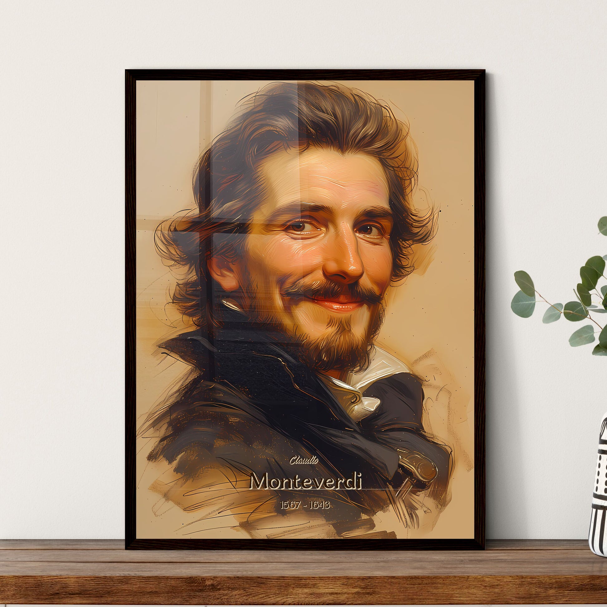 Claudio - Framed Art Print