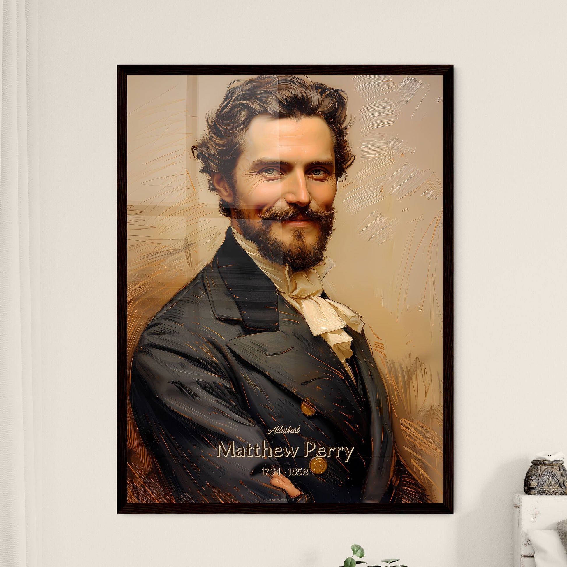 Admiral Framed Print