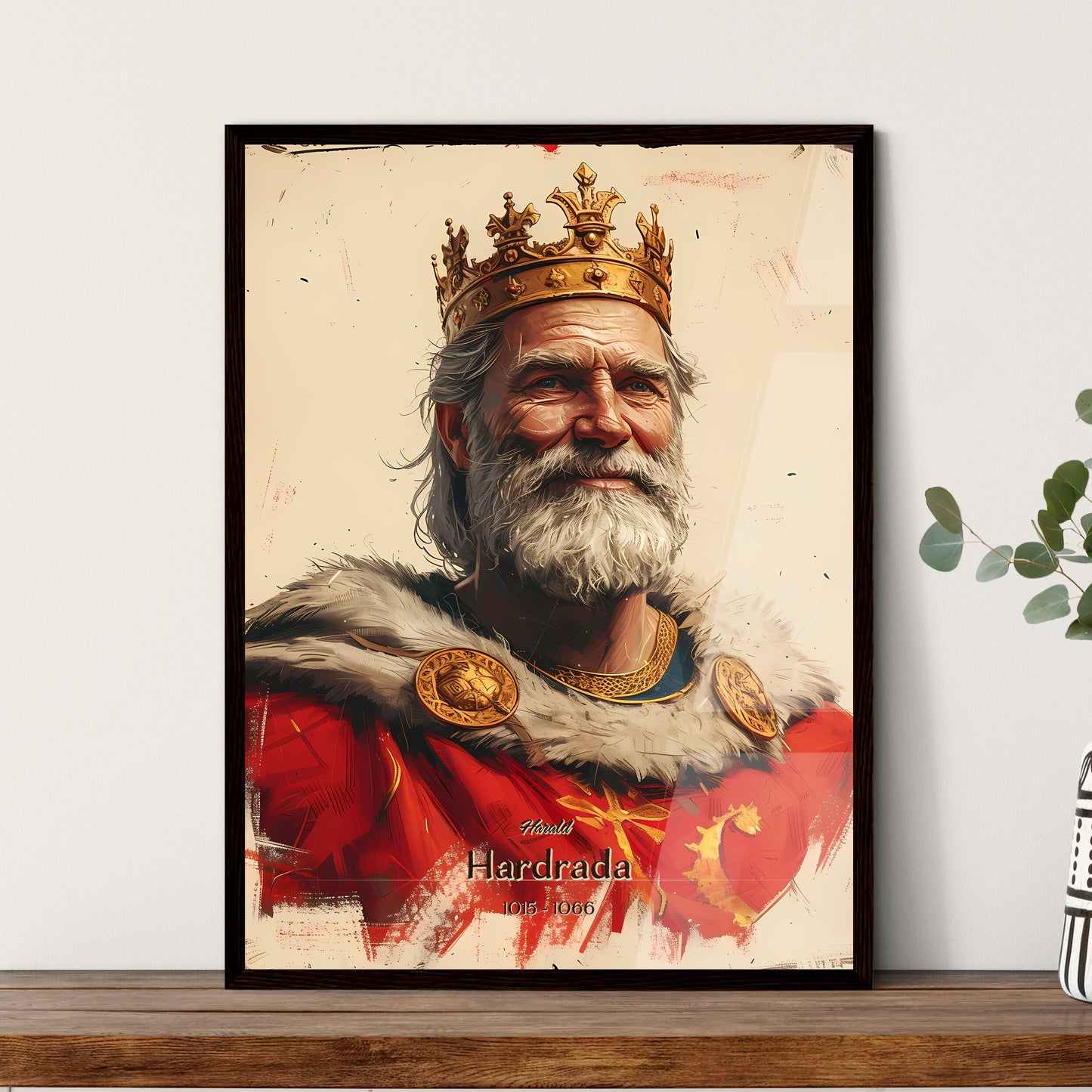 Harald - Framed Art Print
