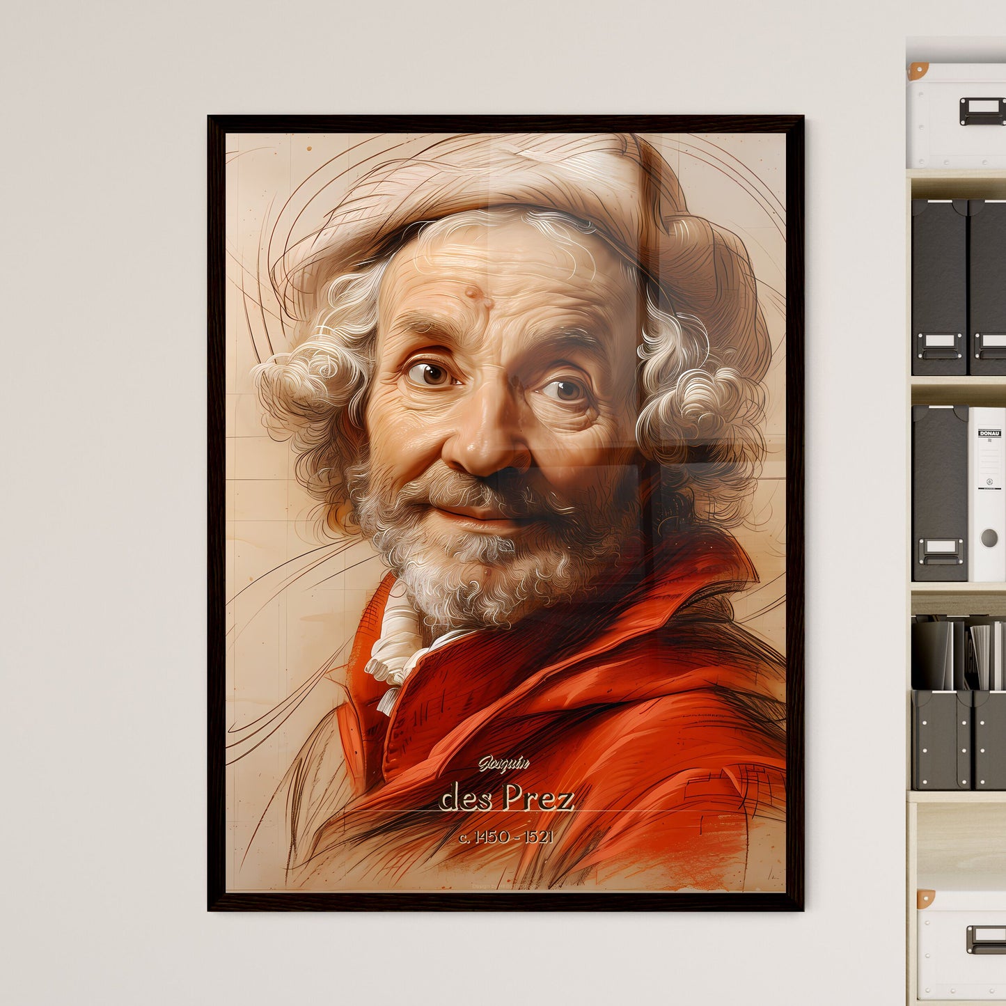 Josquin - Framed Art Print