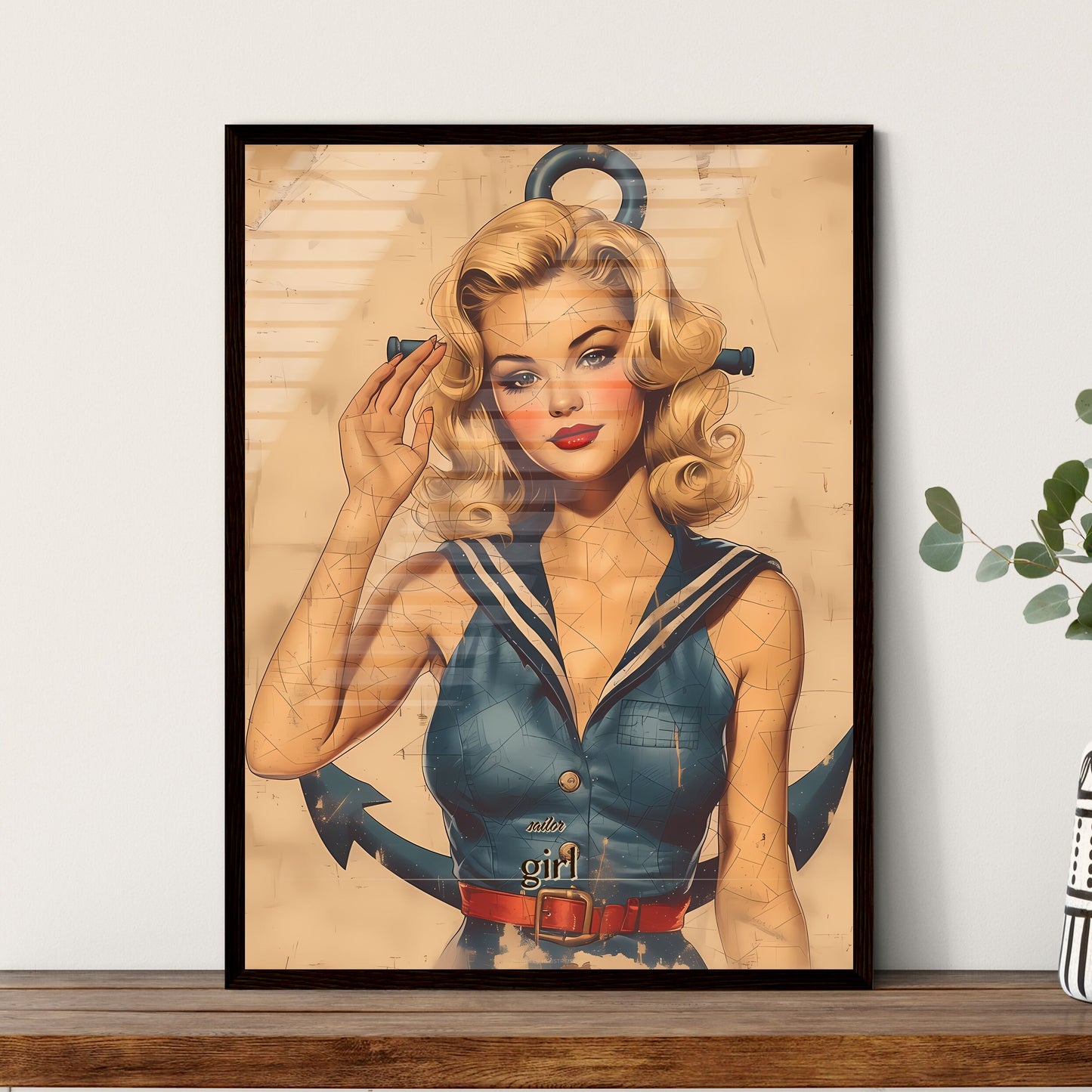 sailor - Framed Art Print