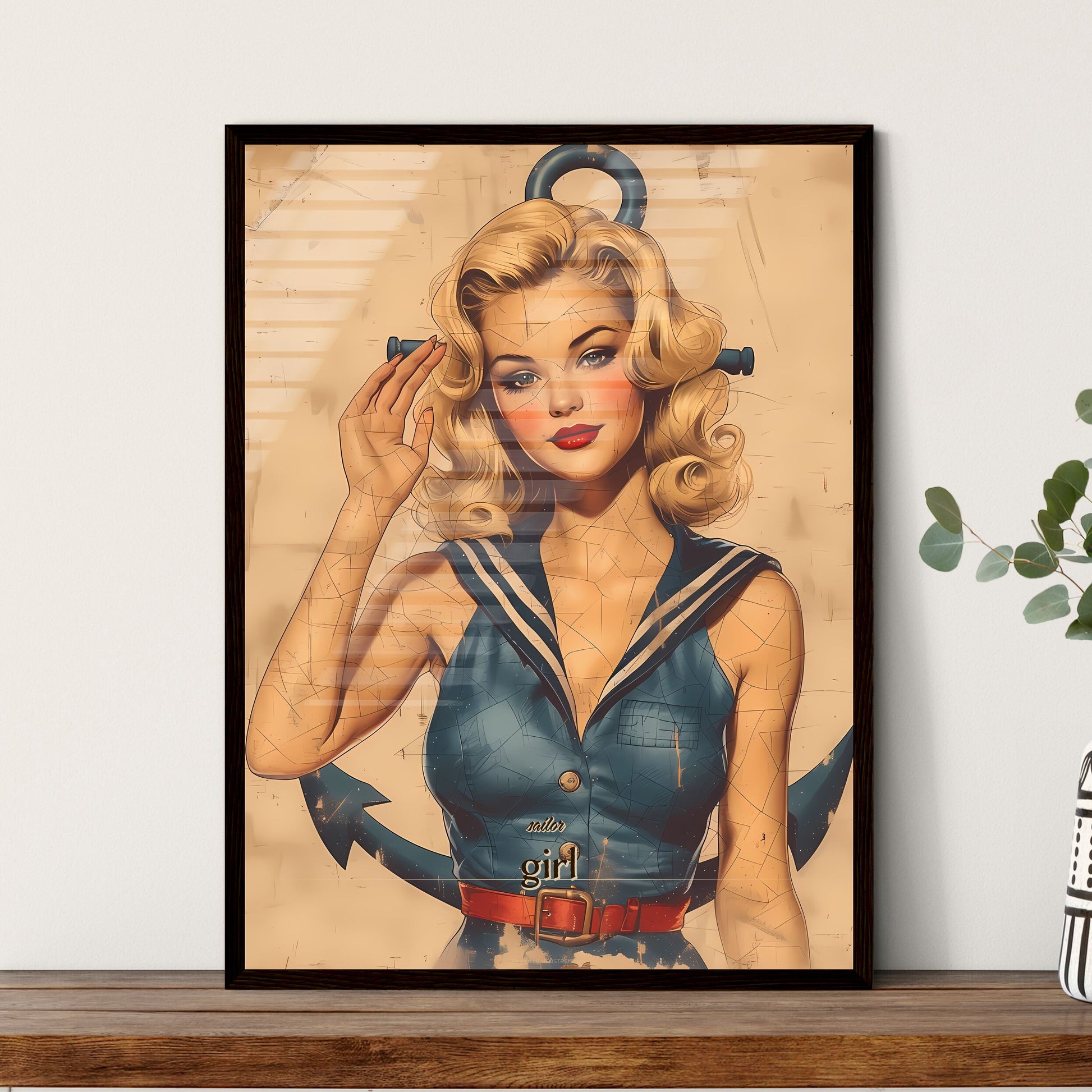 sailor - Framed Art Print