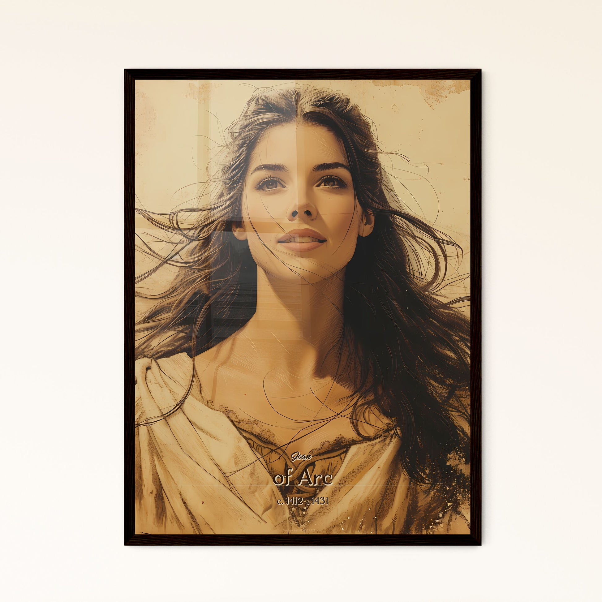 Joan - Framed Art Print