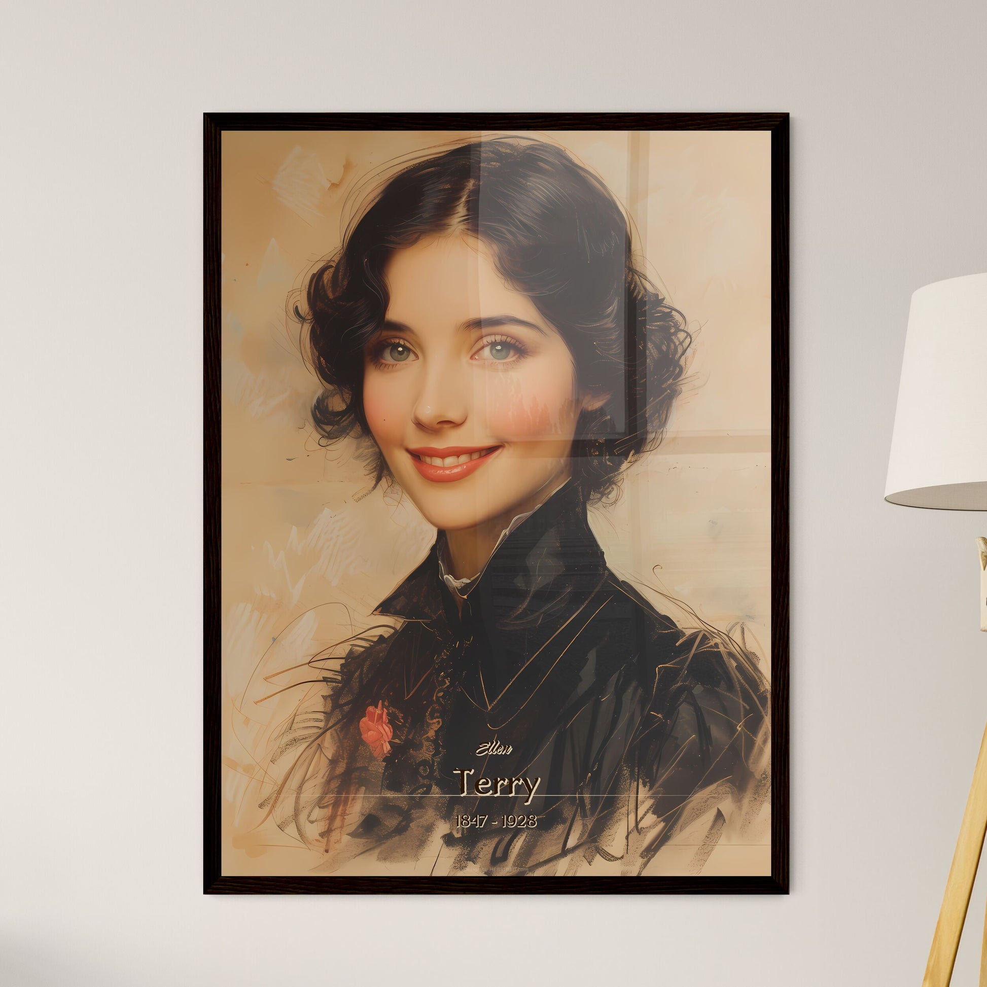 Ellen - Framed Art Print
