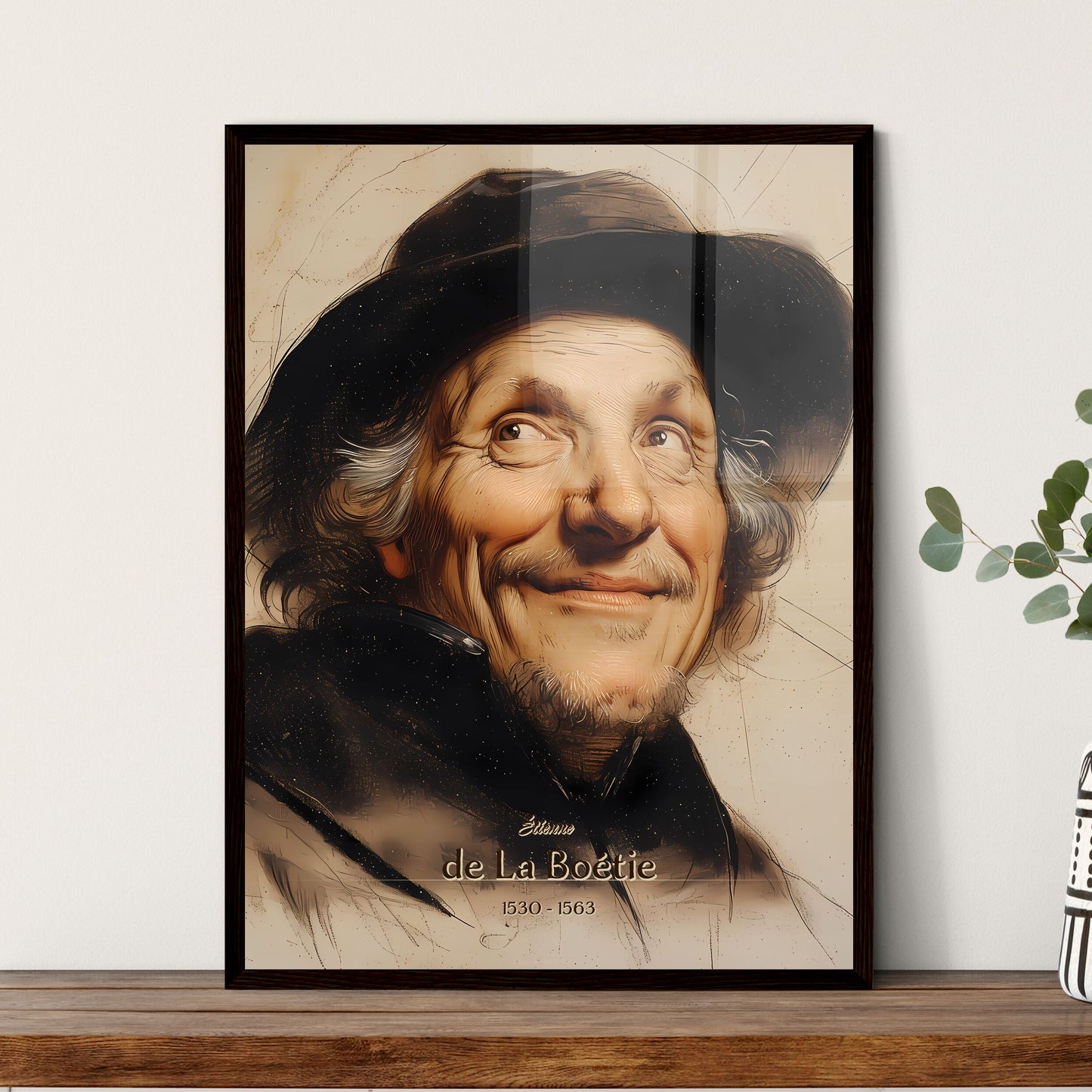 Étienne Framed Print