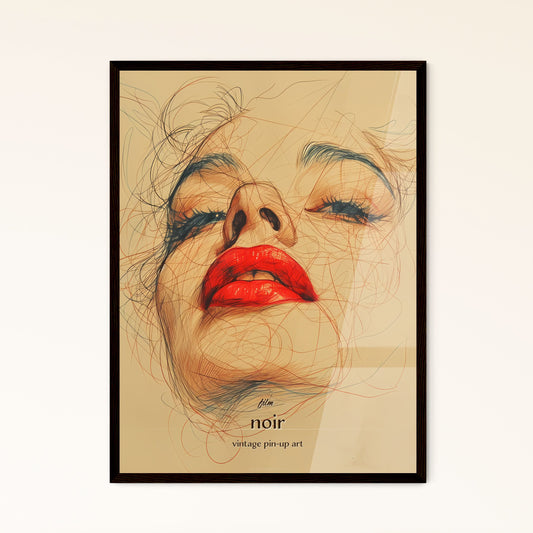 film - Framed Art Print