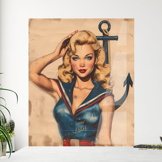 sailor - Framed Art Print