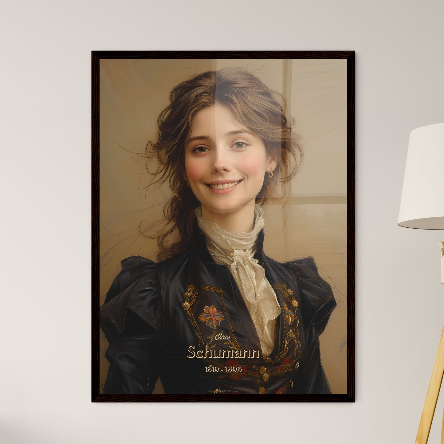 Clara - Framed Art Print