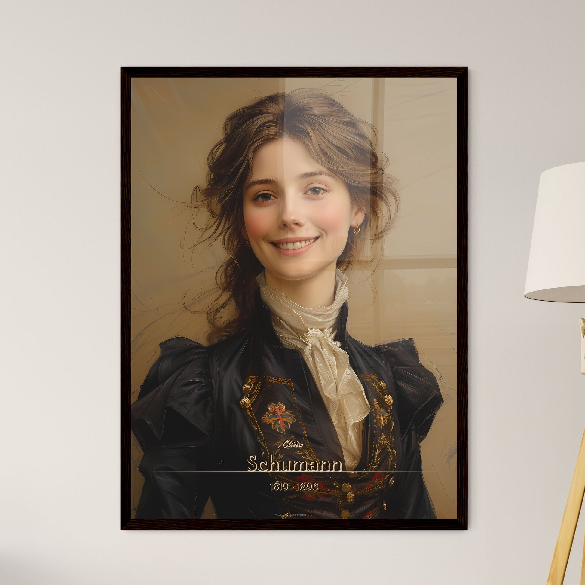 Clara - Framed Art Print