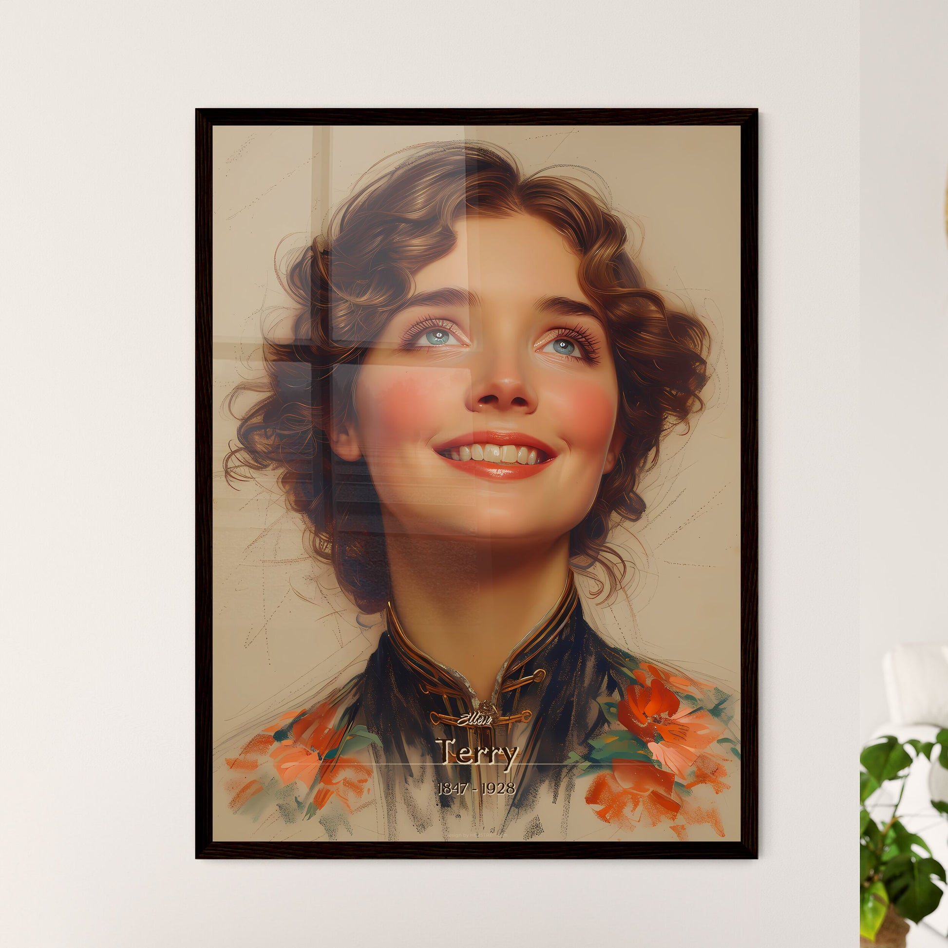 Ellen - Framed Art Print