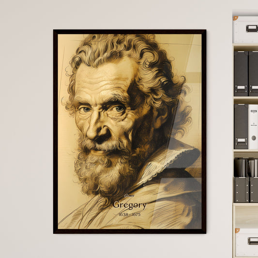 James - Framed Art Print