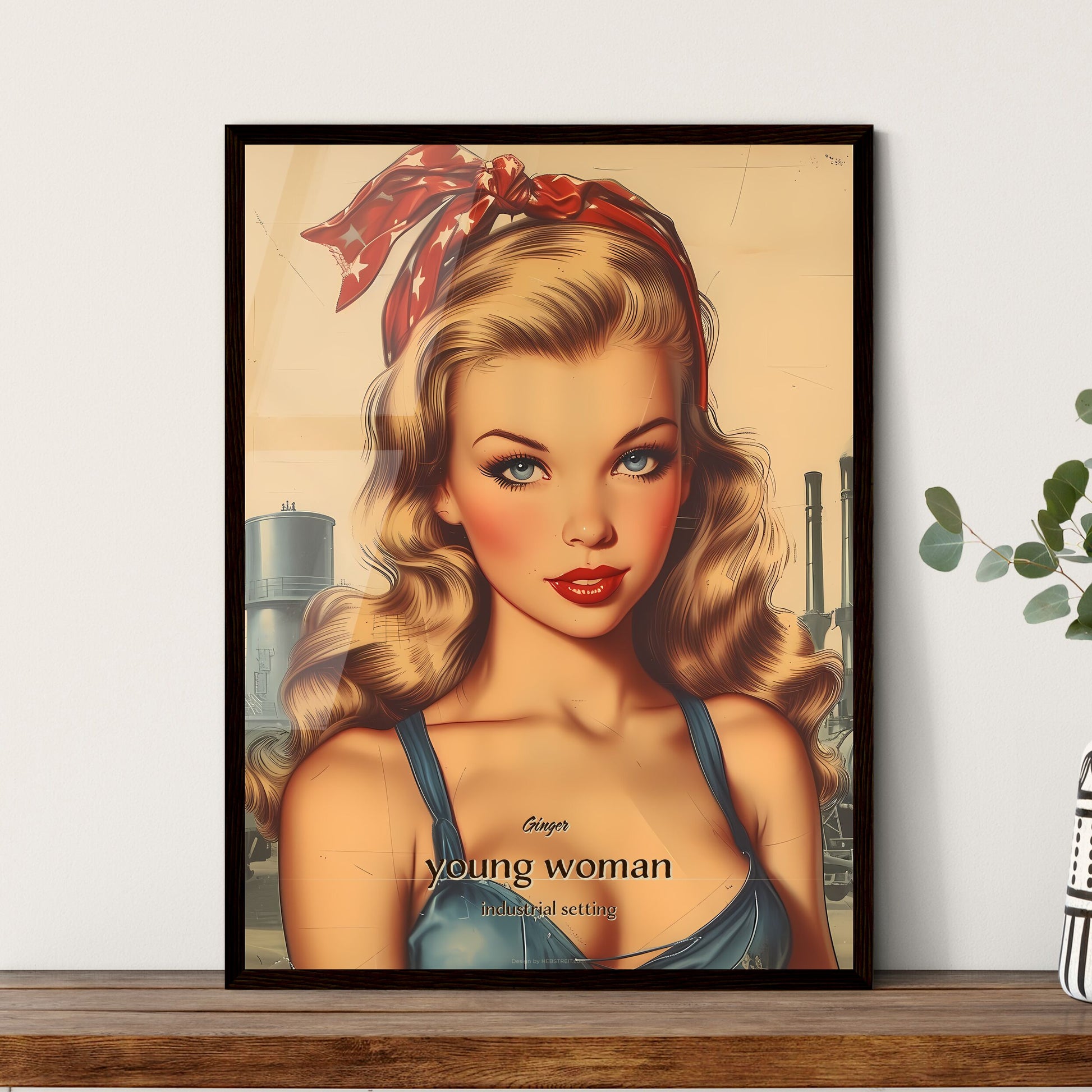 Ginger - Framed Art Print
