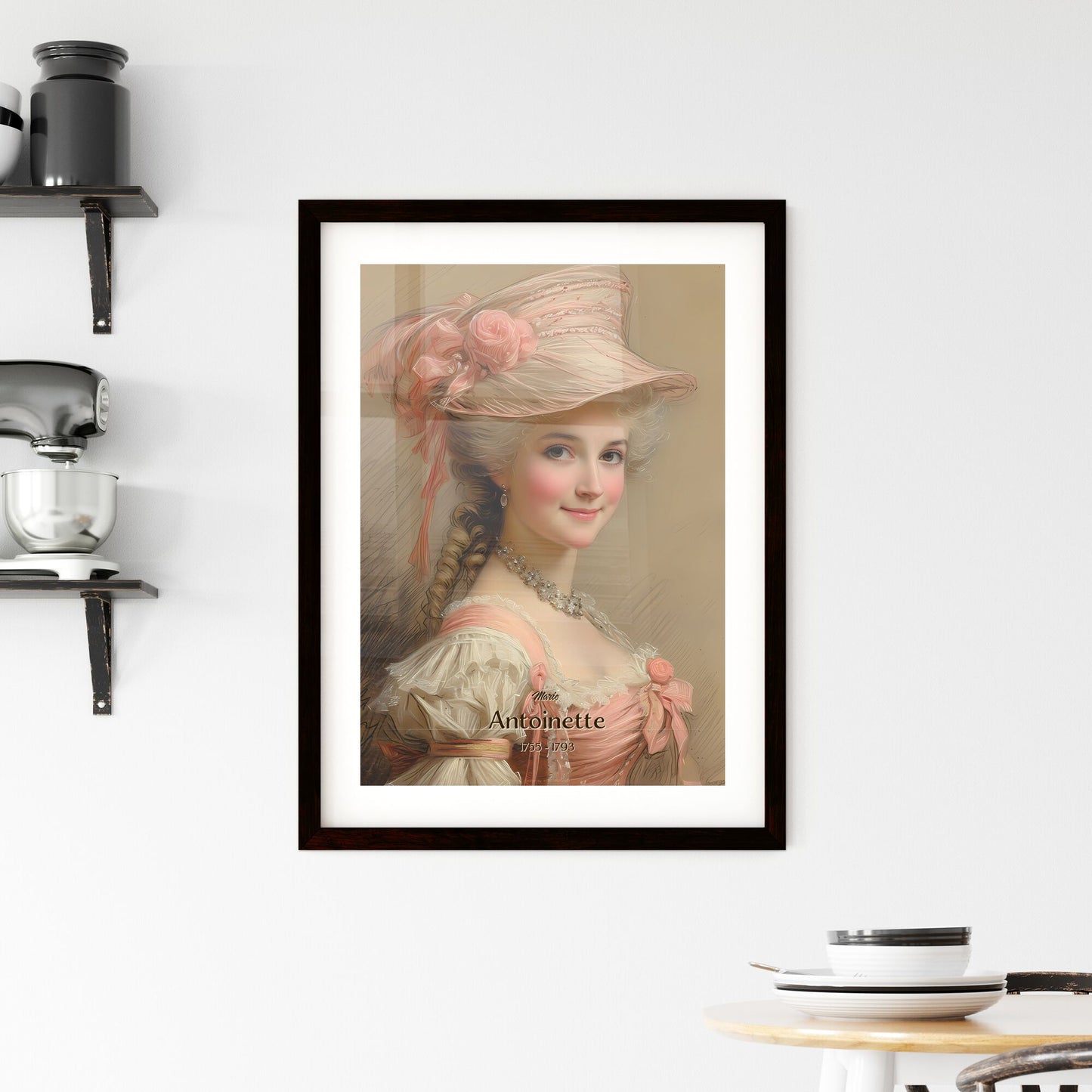 Marie, Antoinette, 1755 - 1793, A Poster of a woman in a hat Default Title