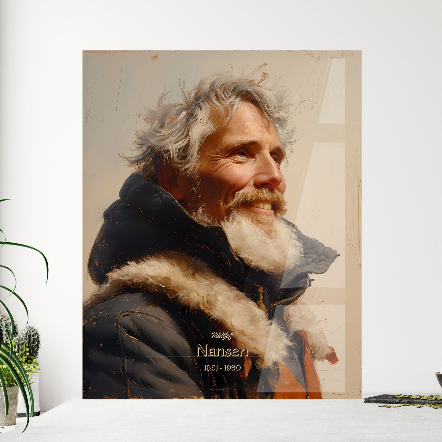 Fridtjof - Framed Art Print