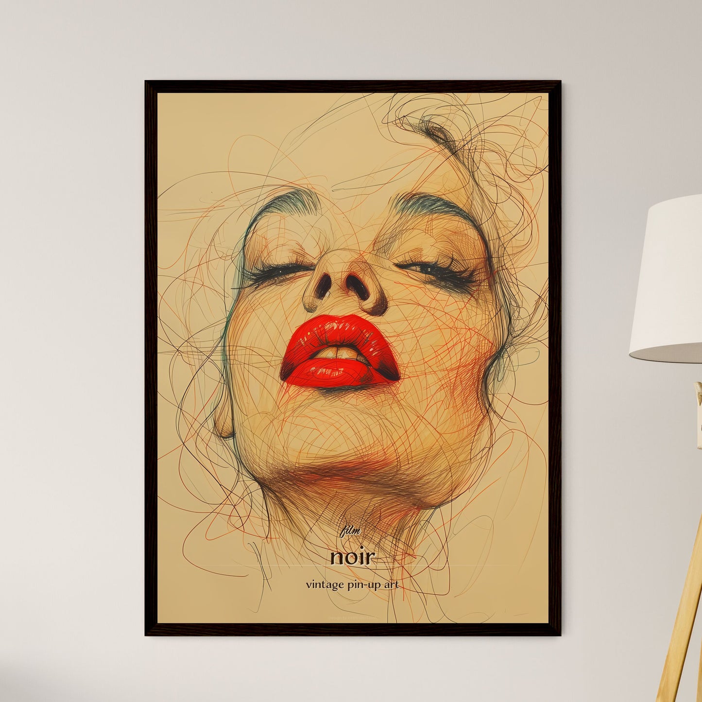 film - Framed Art Print