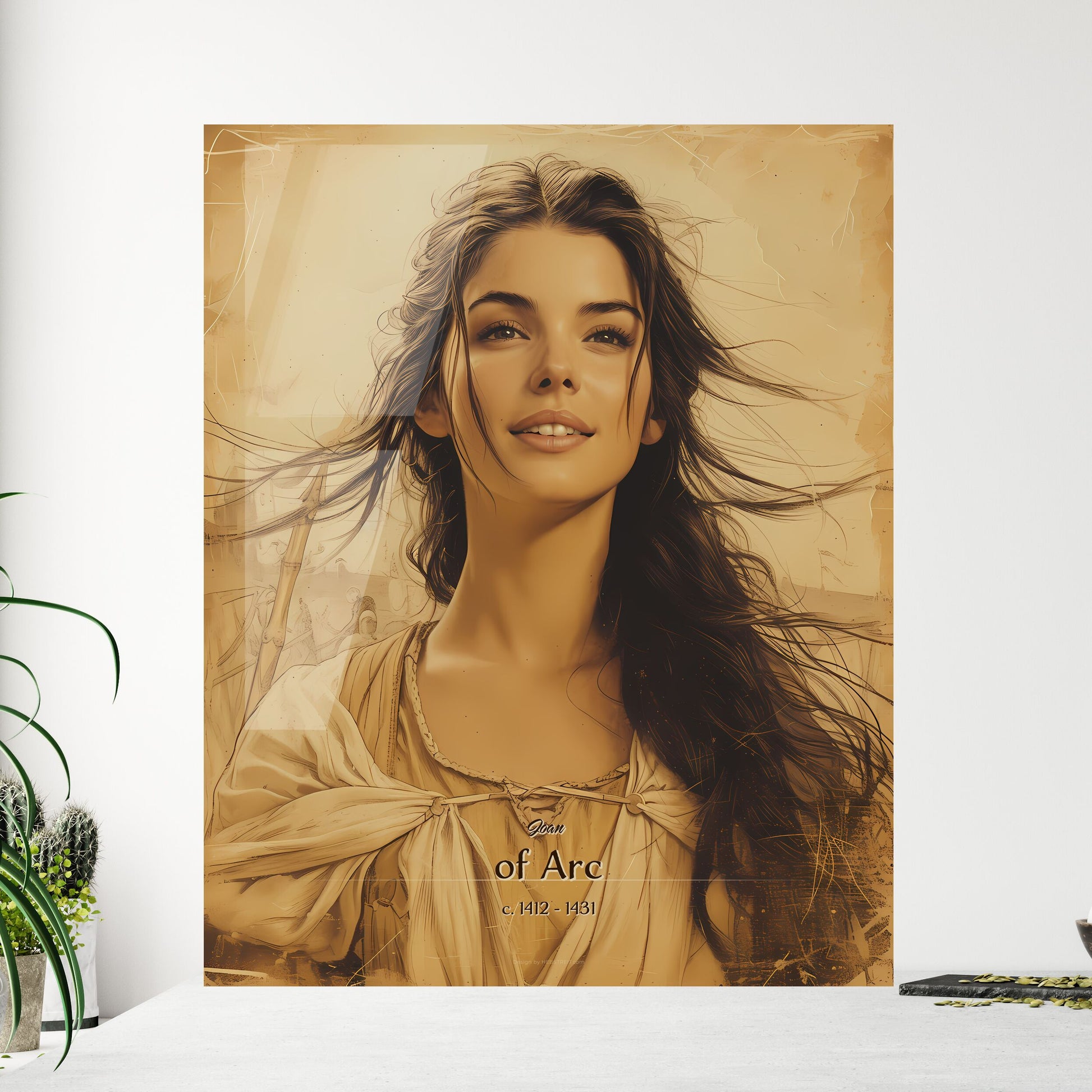 Joan - Framed Art Print