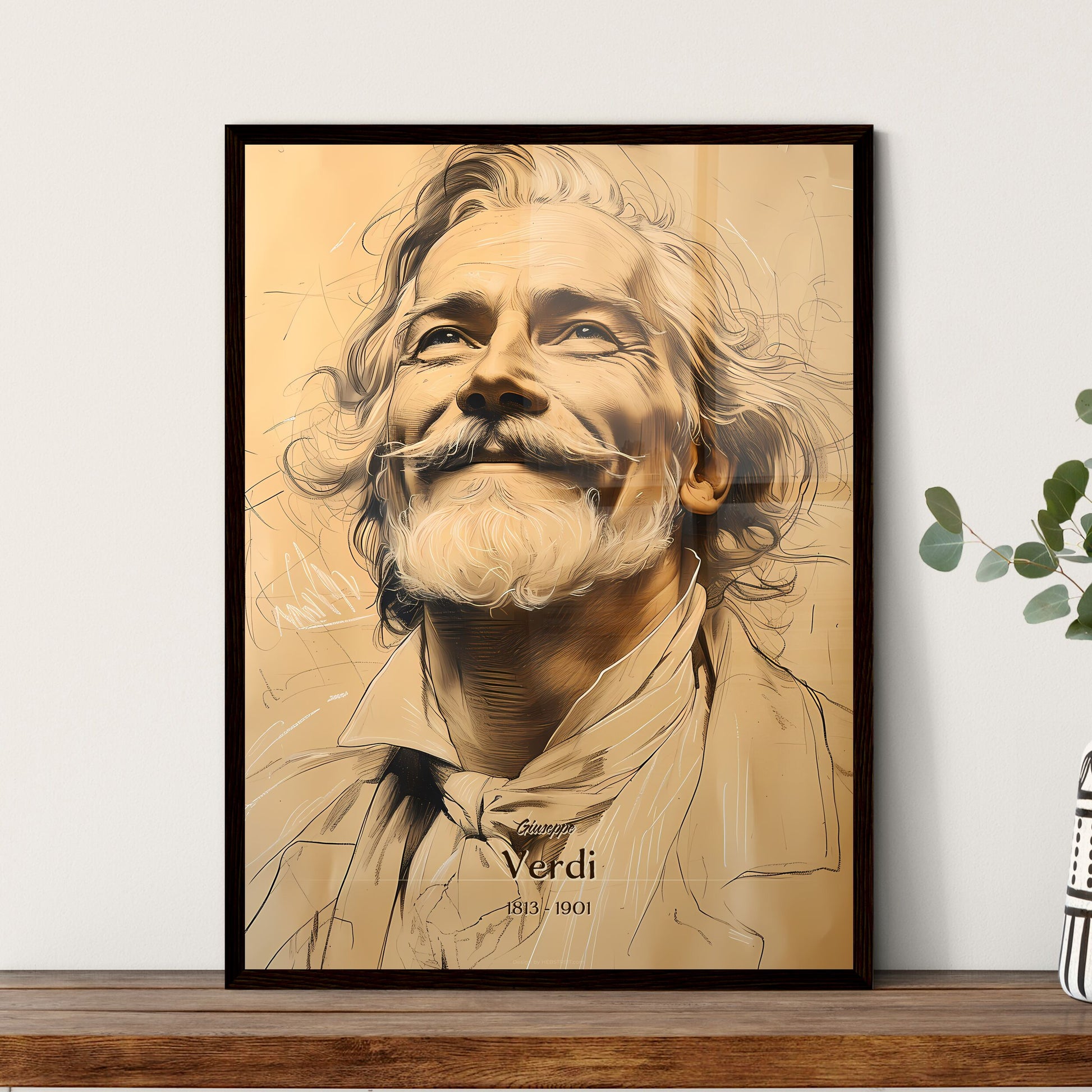 Giuseppe - Framed Art Print