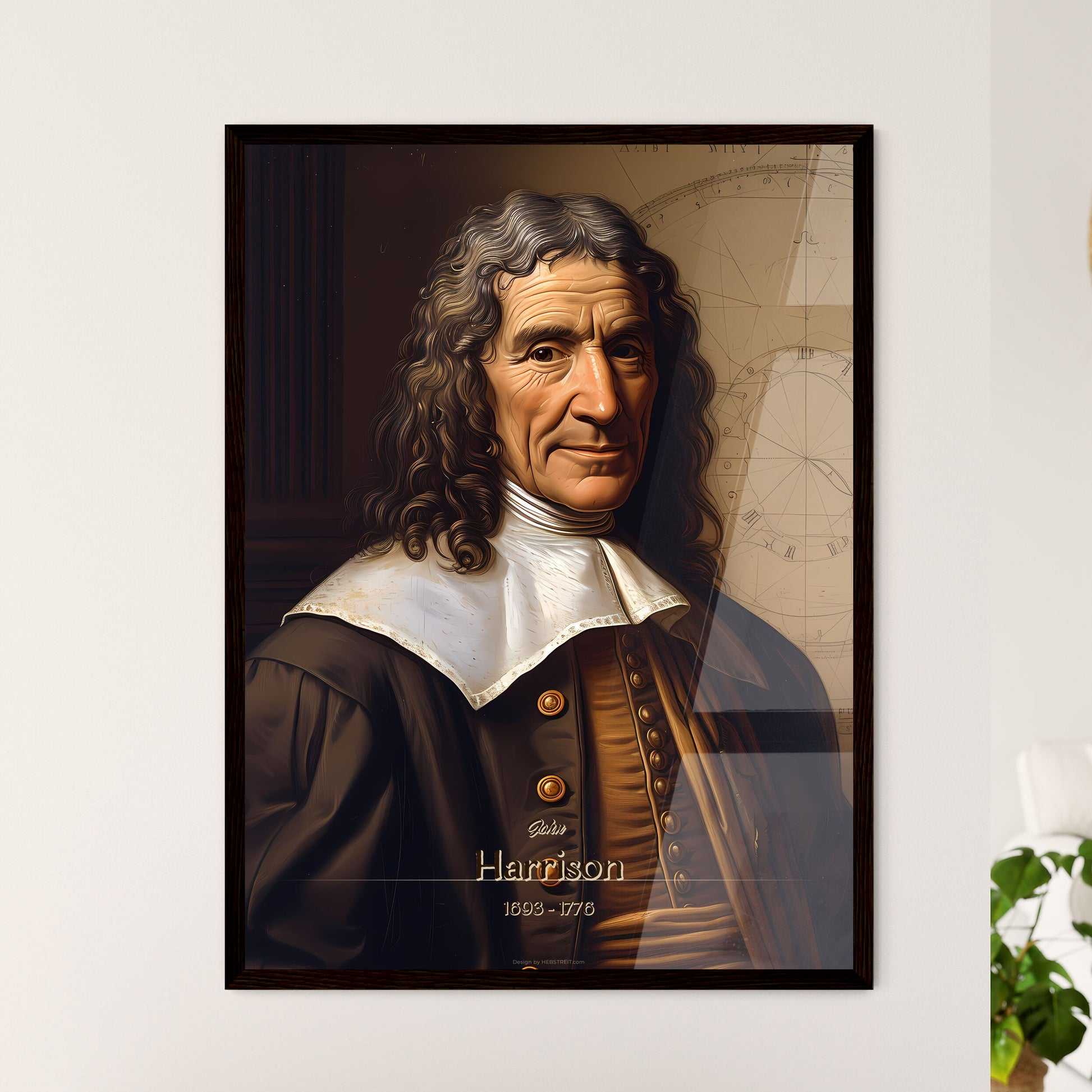 John - Framed Art Print