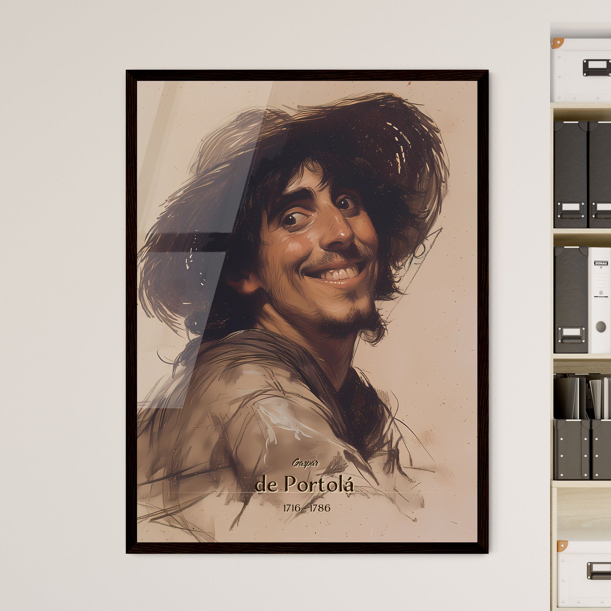 Gaspar - Framed Art Print