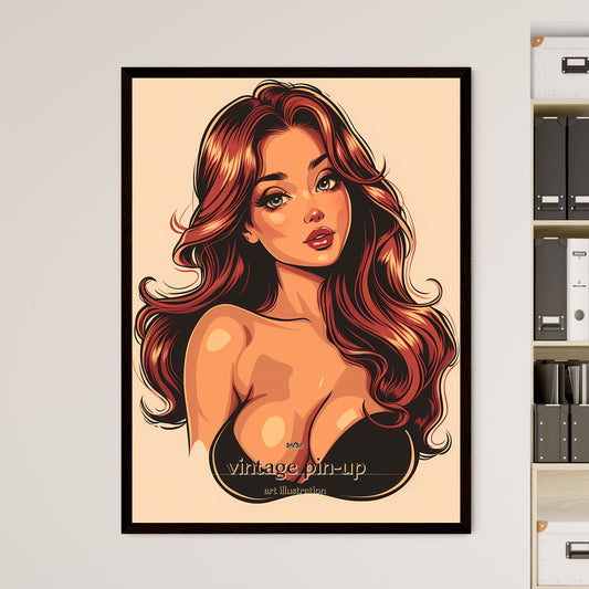 retro - Framed Art Print