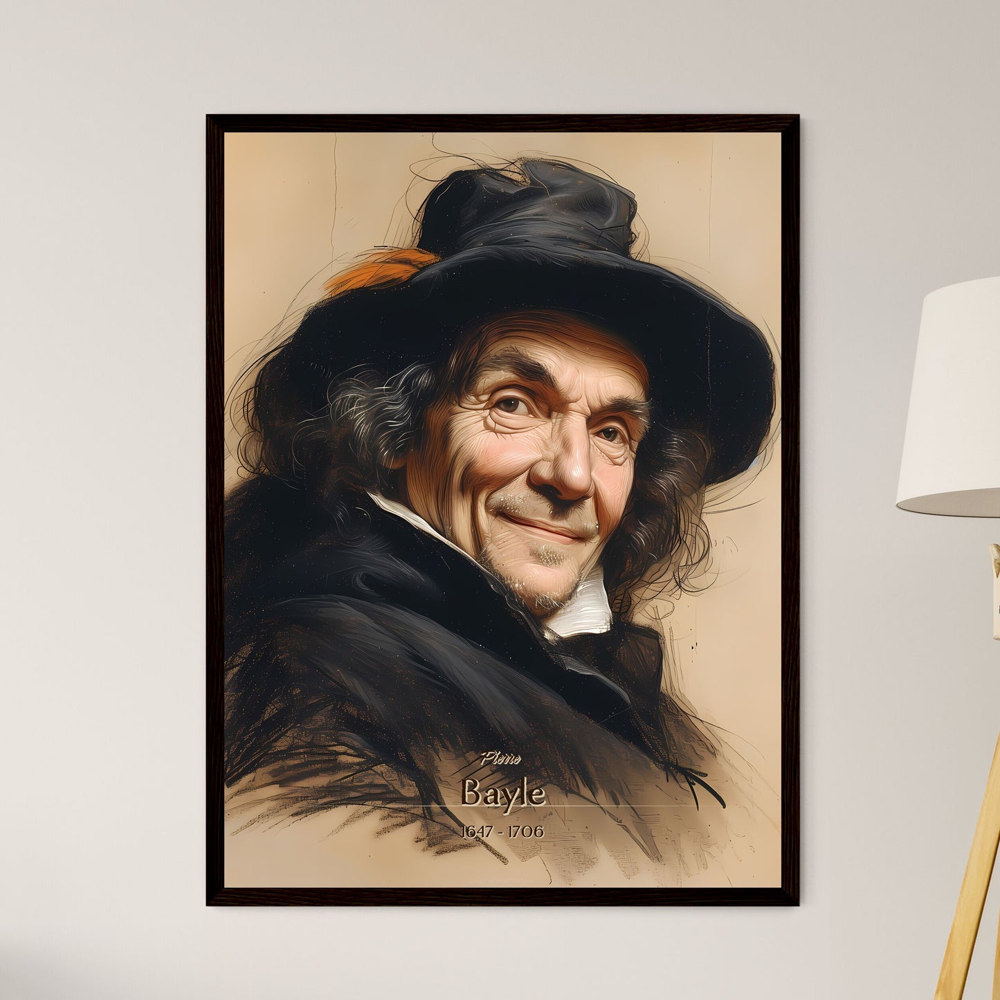 Pierre - Framed Art Print