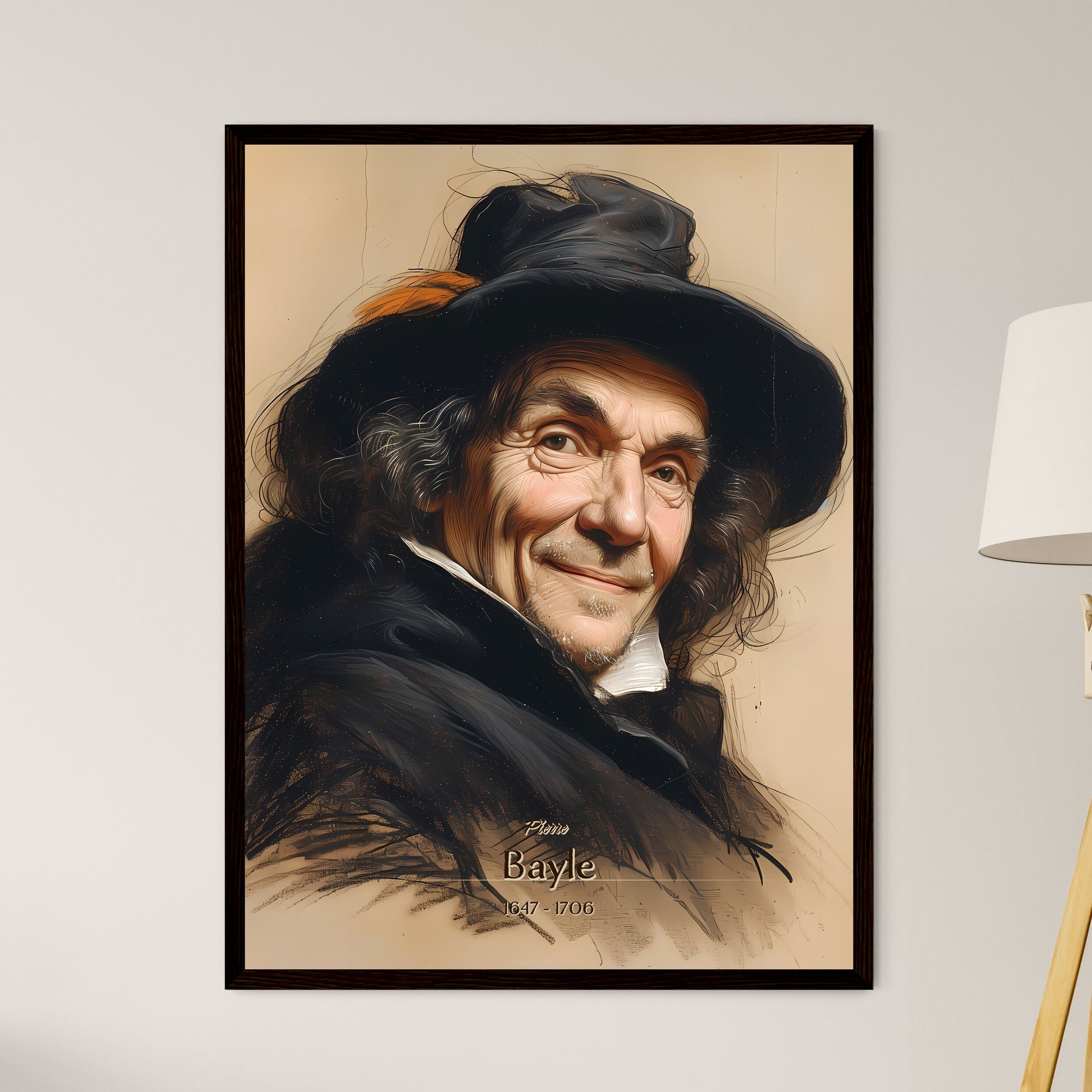 Pierre - Framed Art Print