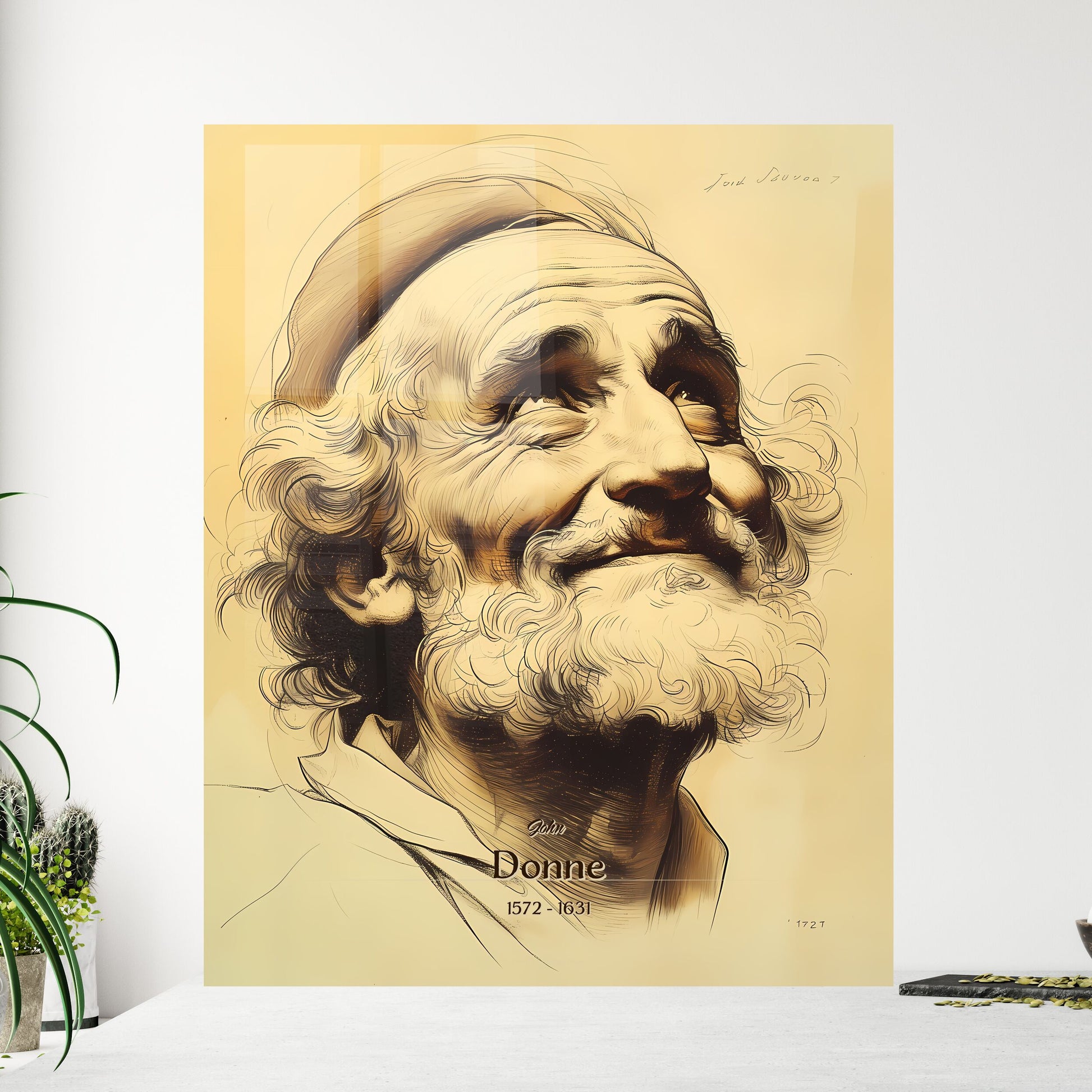 John - Framed Art Print