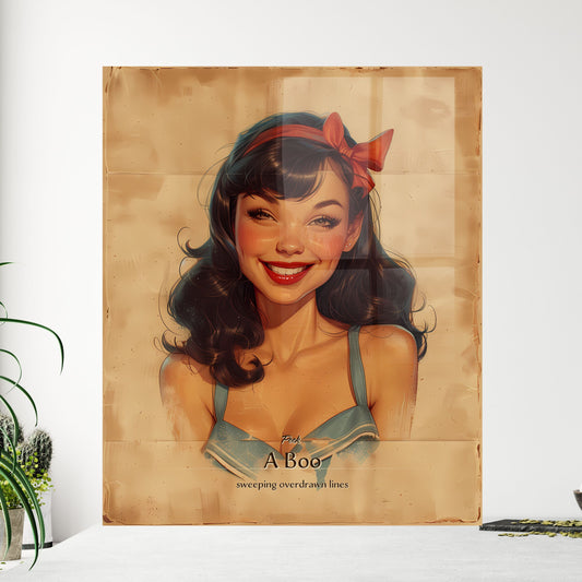 Peek - Framed Art Print