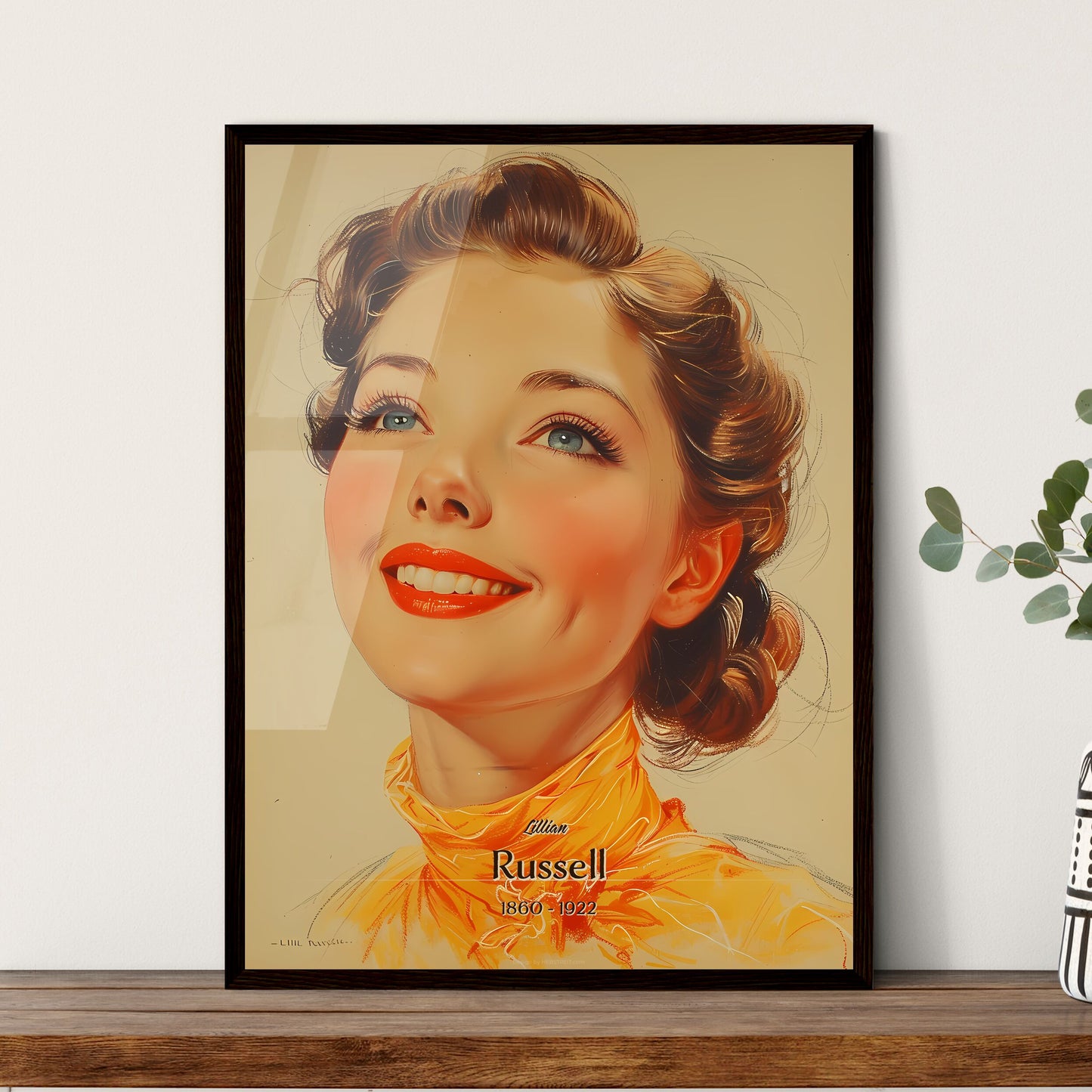 Lillian - Framed Art Print