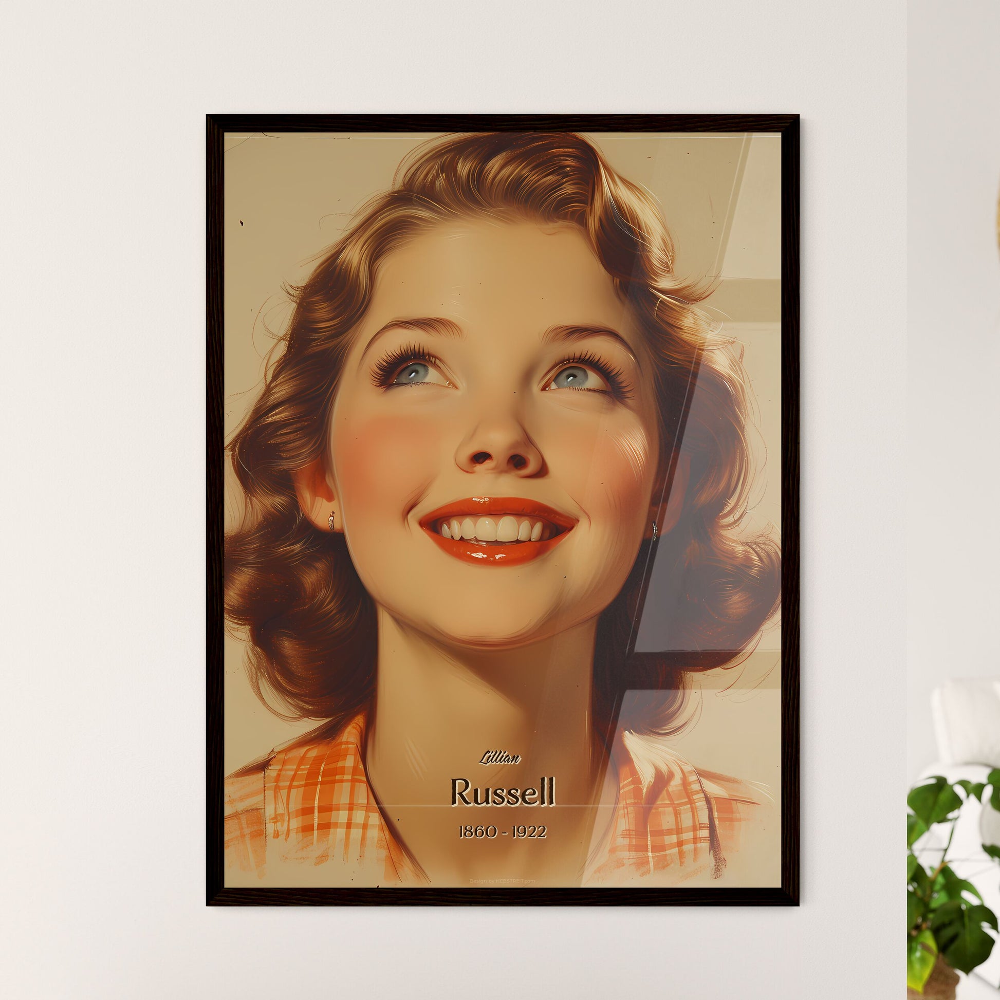 Lillian - Framed Art Print