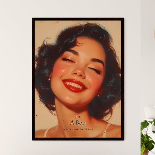 Peek - Framed Art Print