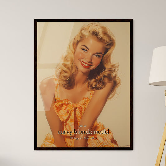 pin-up - Framed Art Print