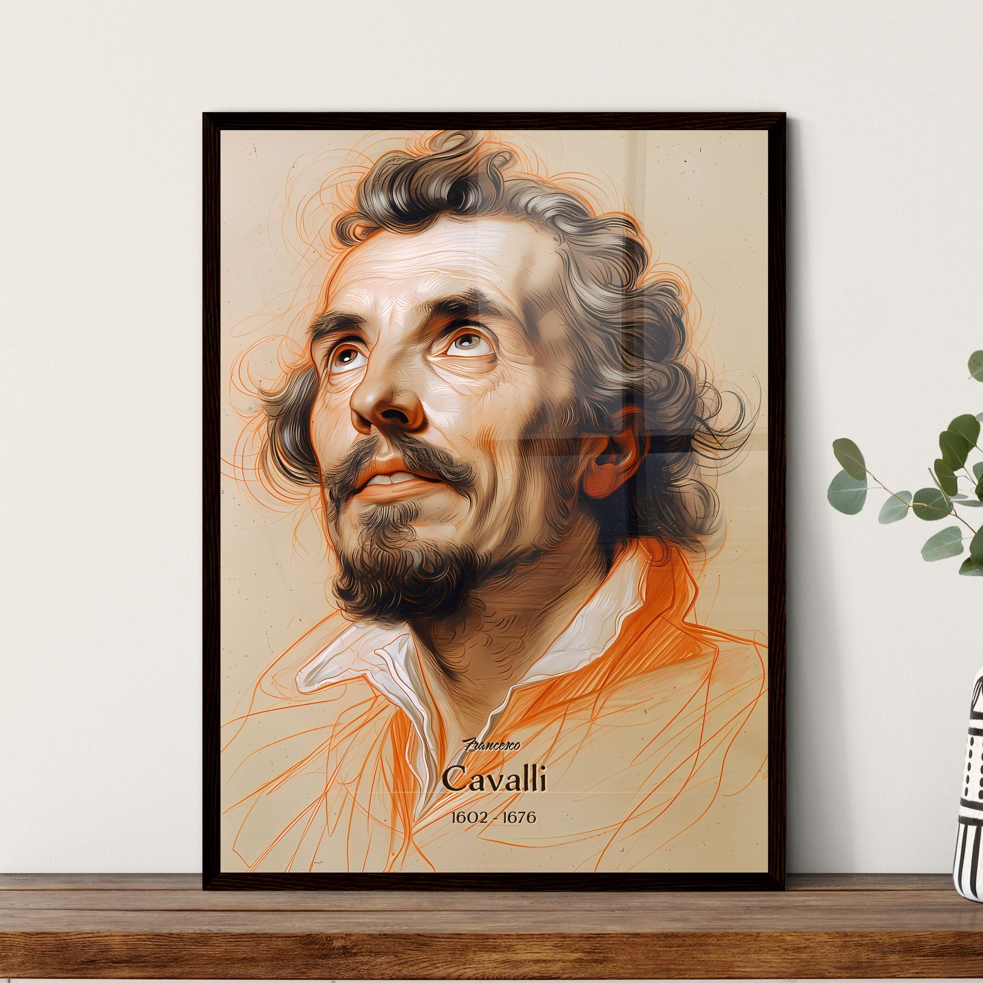 Francesco - Framed Art Print