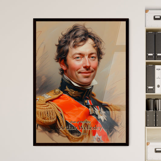 Duke of Wellington, Arthur Wellesley, 1769 - 1852, A Poster of a man in a military uniform Default Title