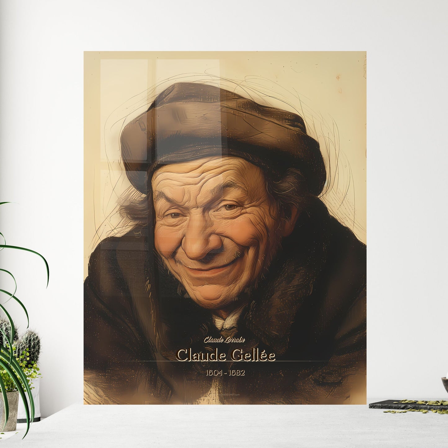 Claude Lorrain - Framed Art Print