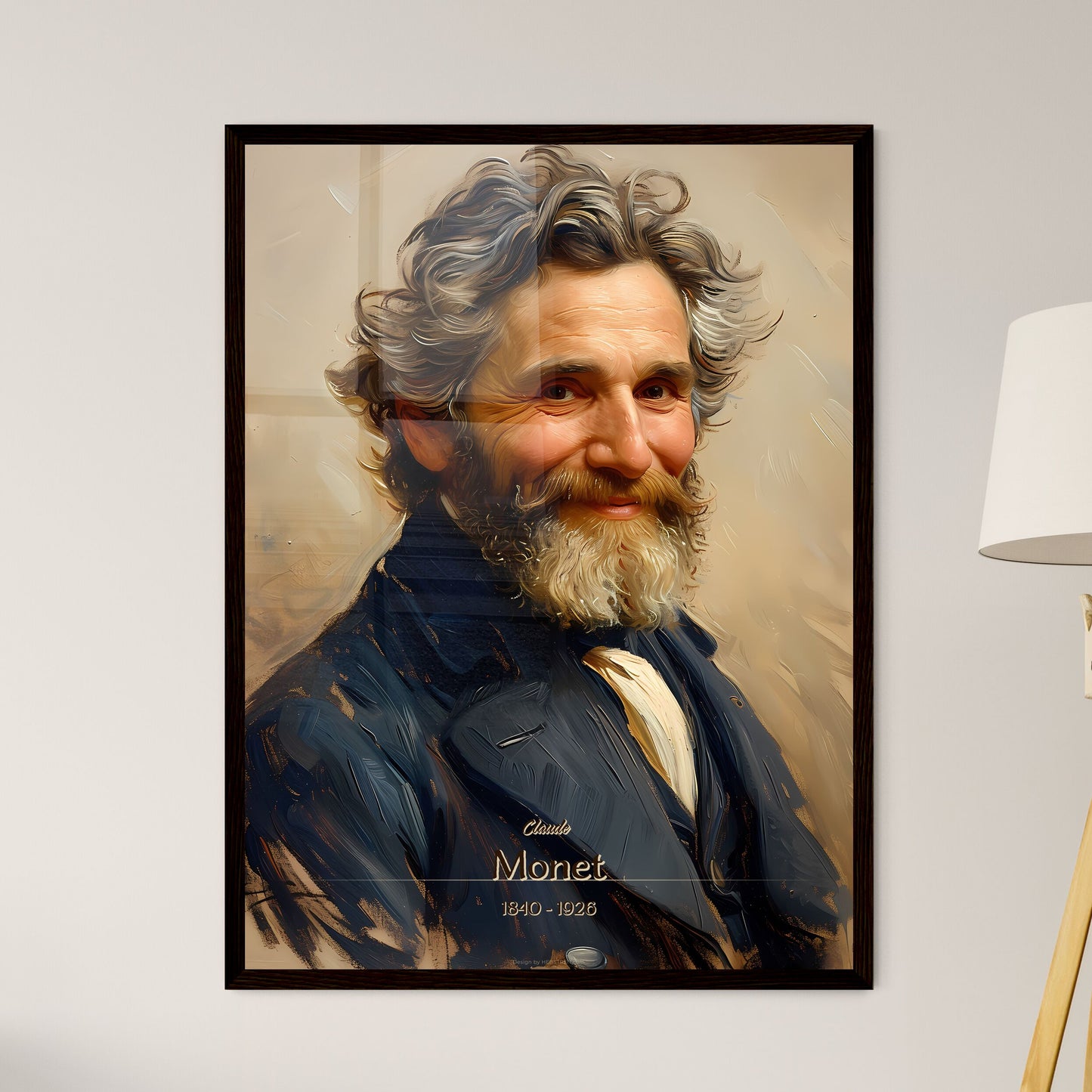 Claude Framed Print