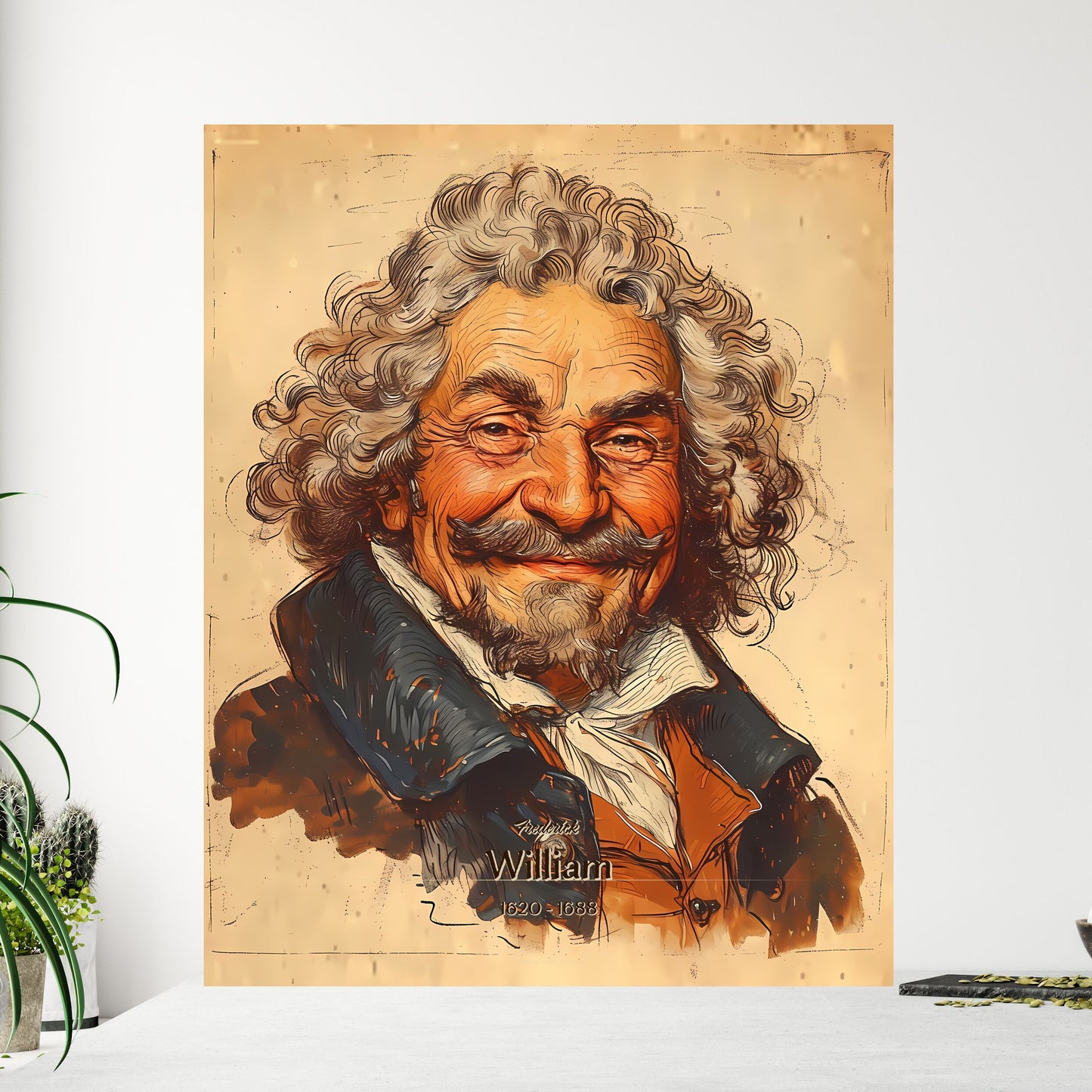 Frederick - Framed Art Print