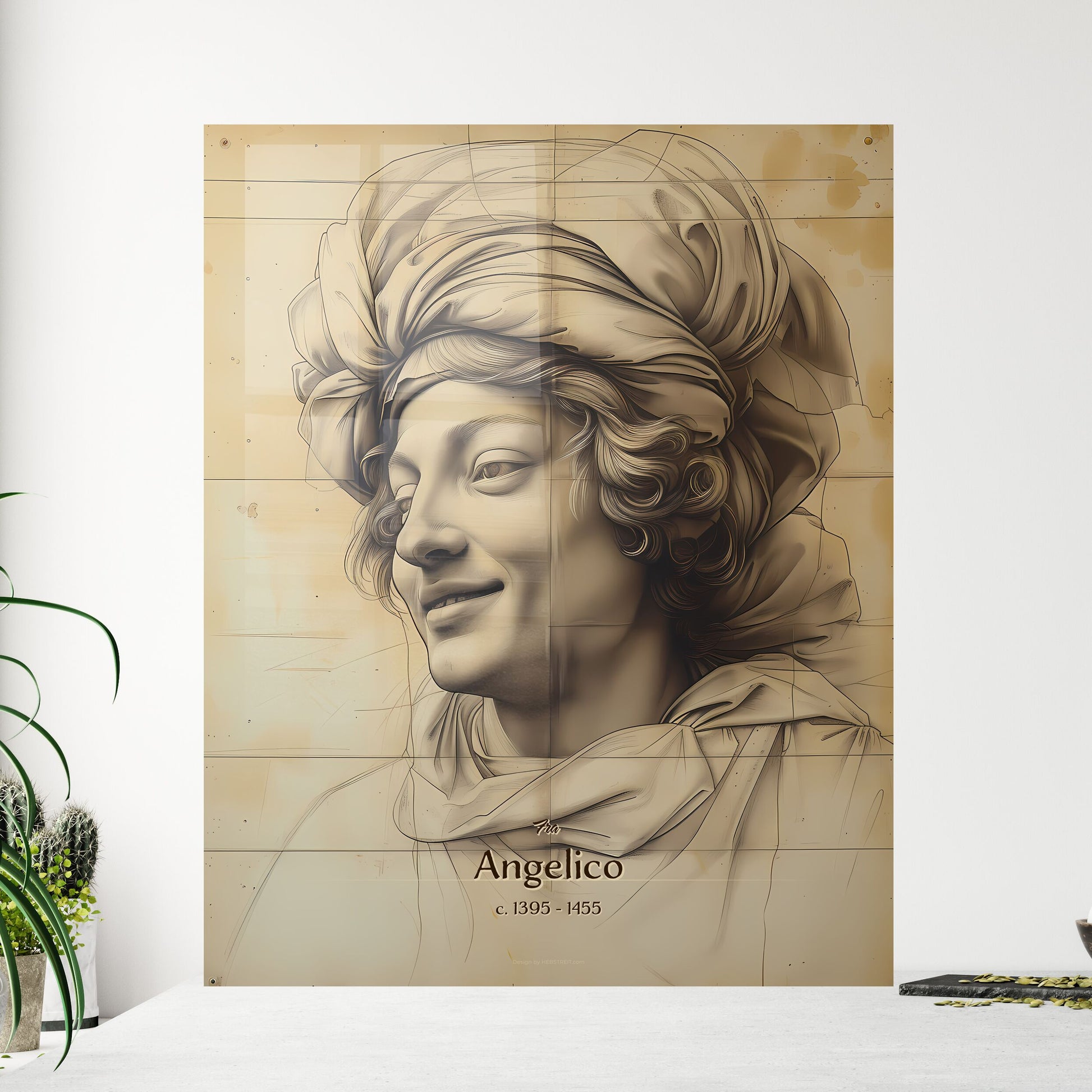 Fra - Framed Art Print