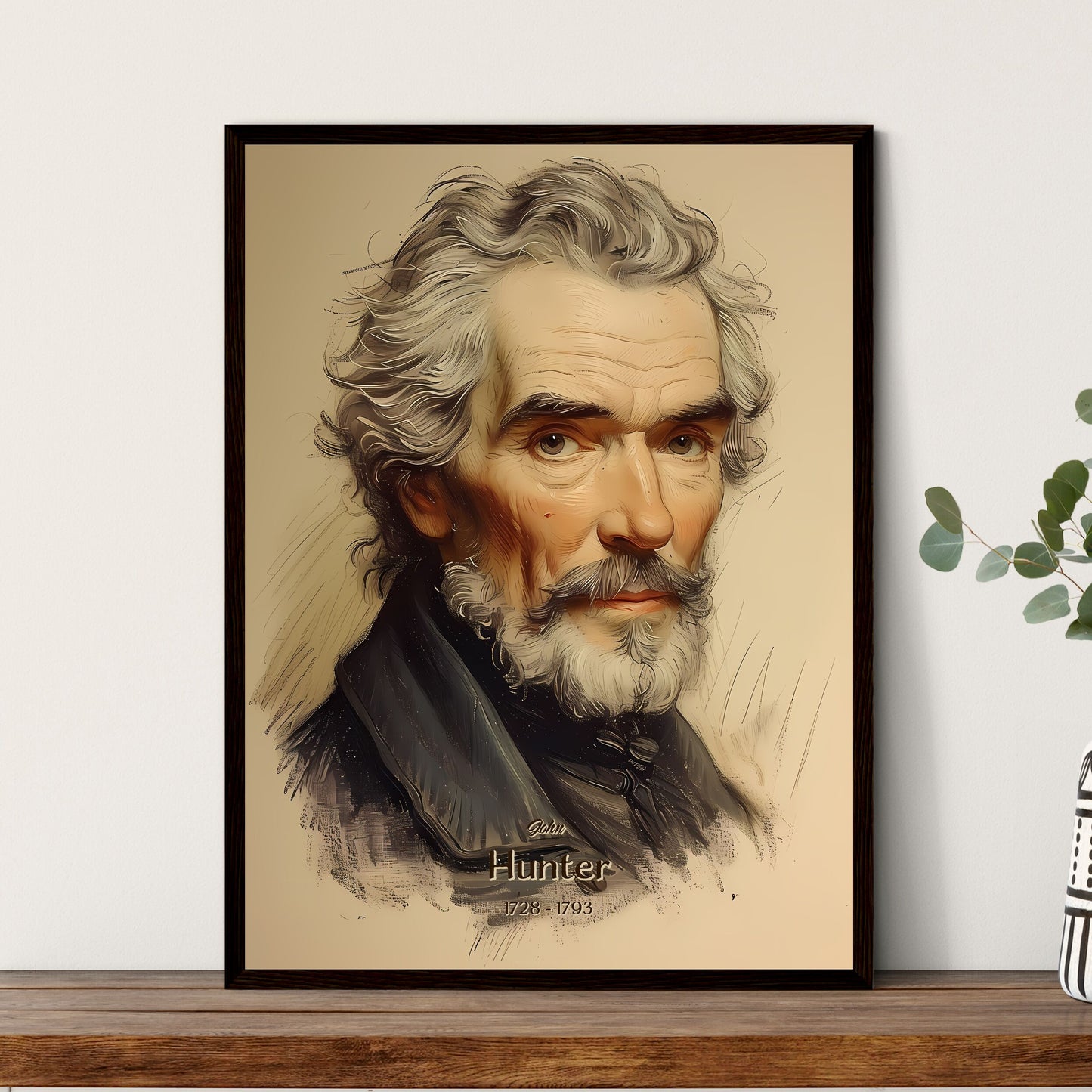 John - Framed Art Print