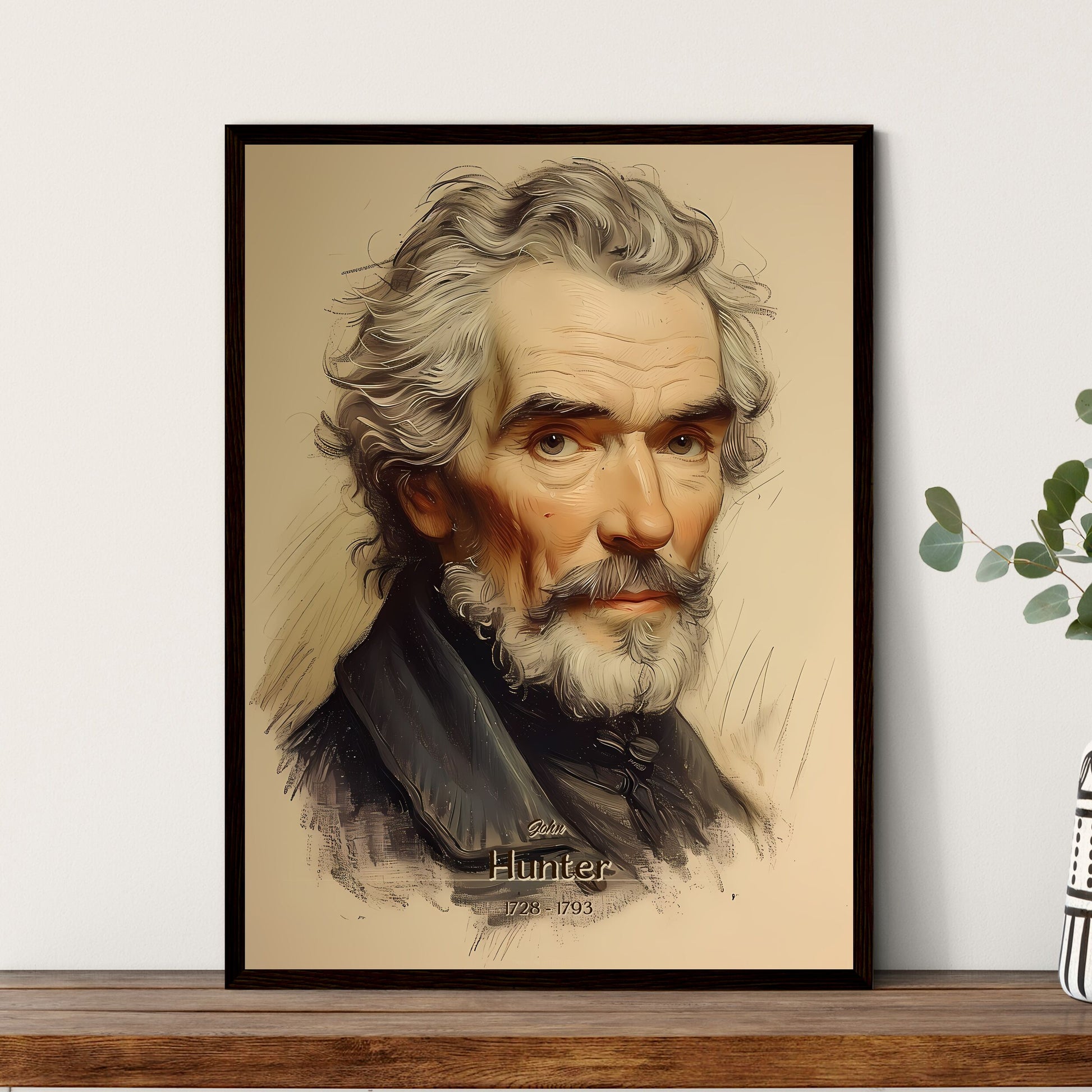 John - Framed Art Print