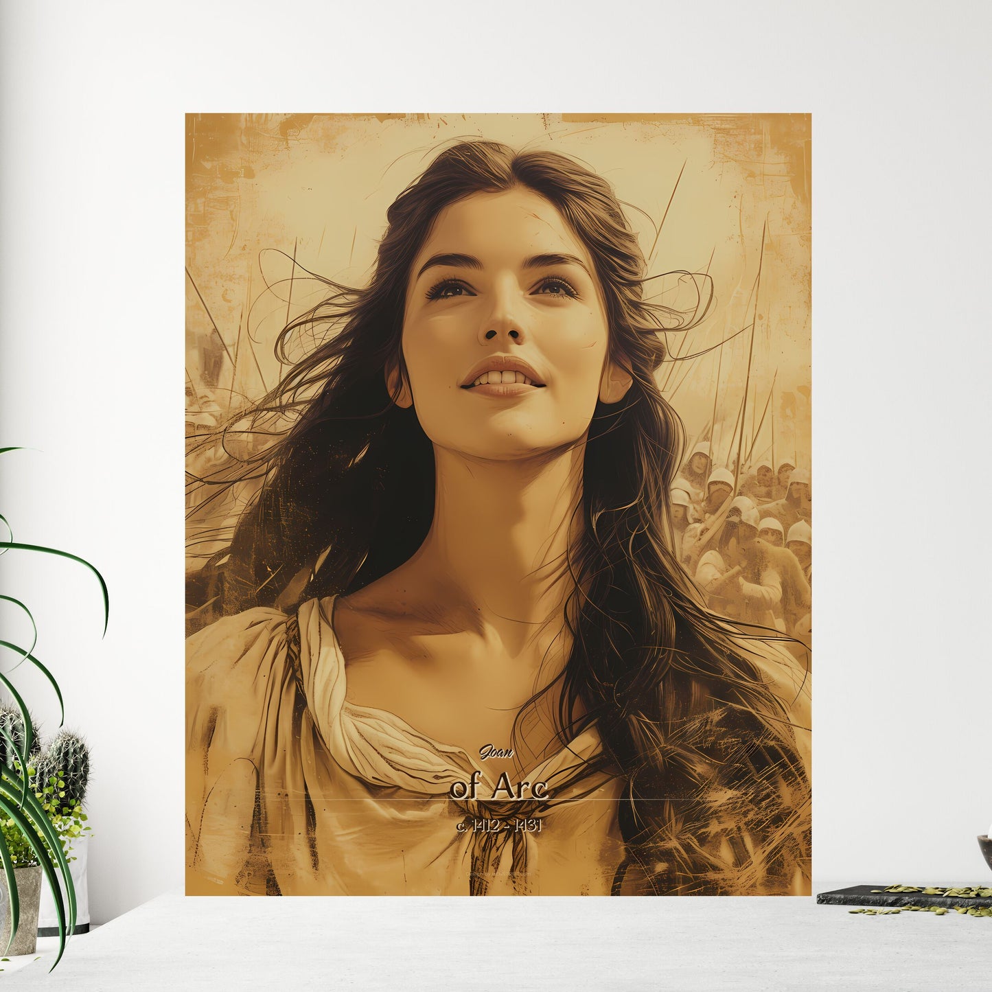 Joan - Framed Art Print