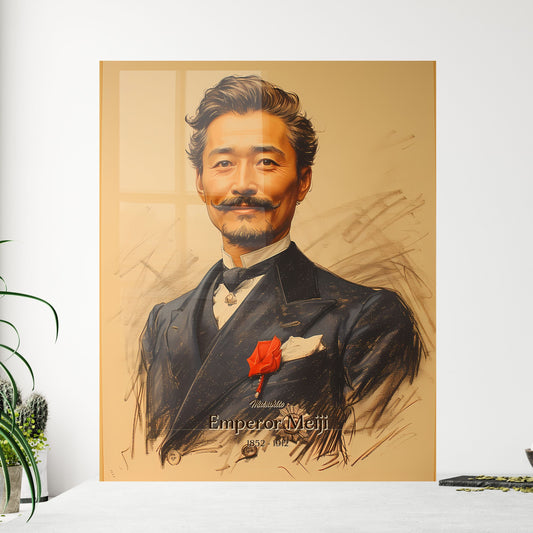 Mutsuhito Framed Print