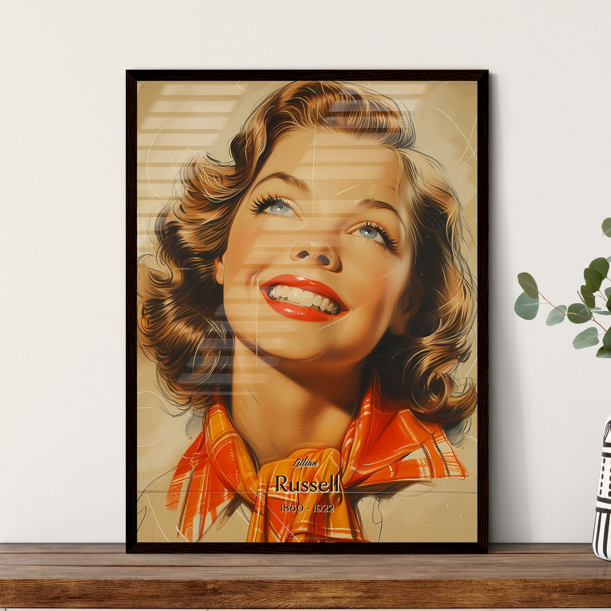 Lillian - Framed Art Print